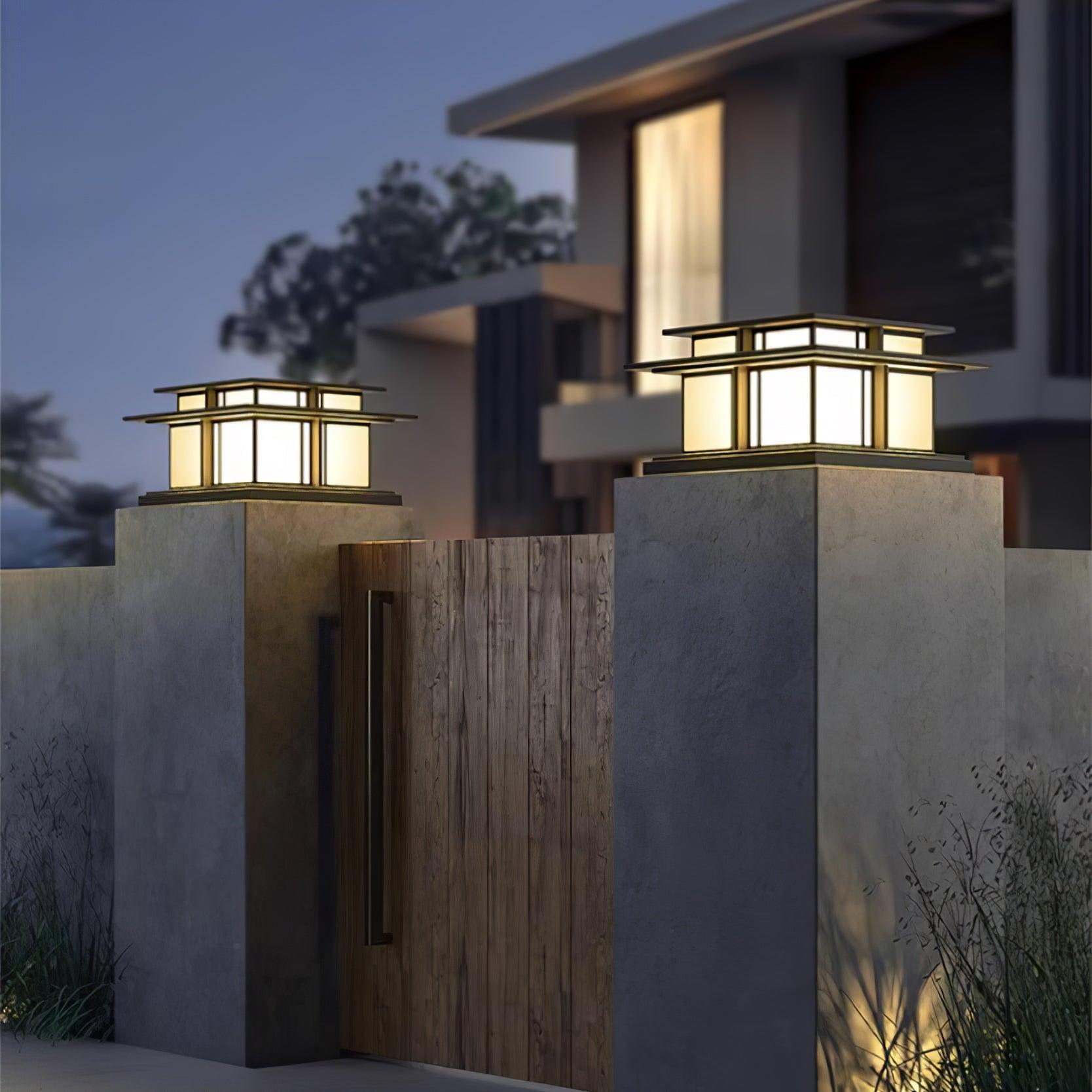Boilyn Pillar Solar Outdoor Light - Blowlighting