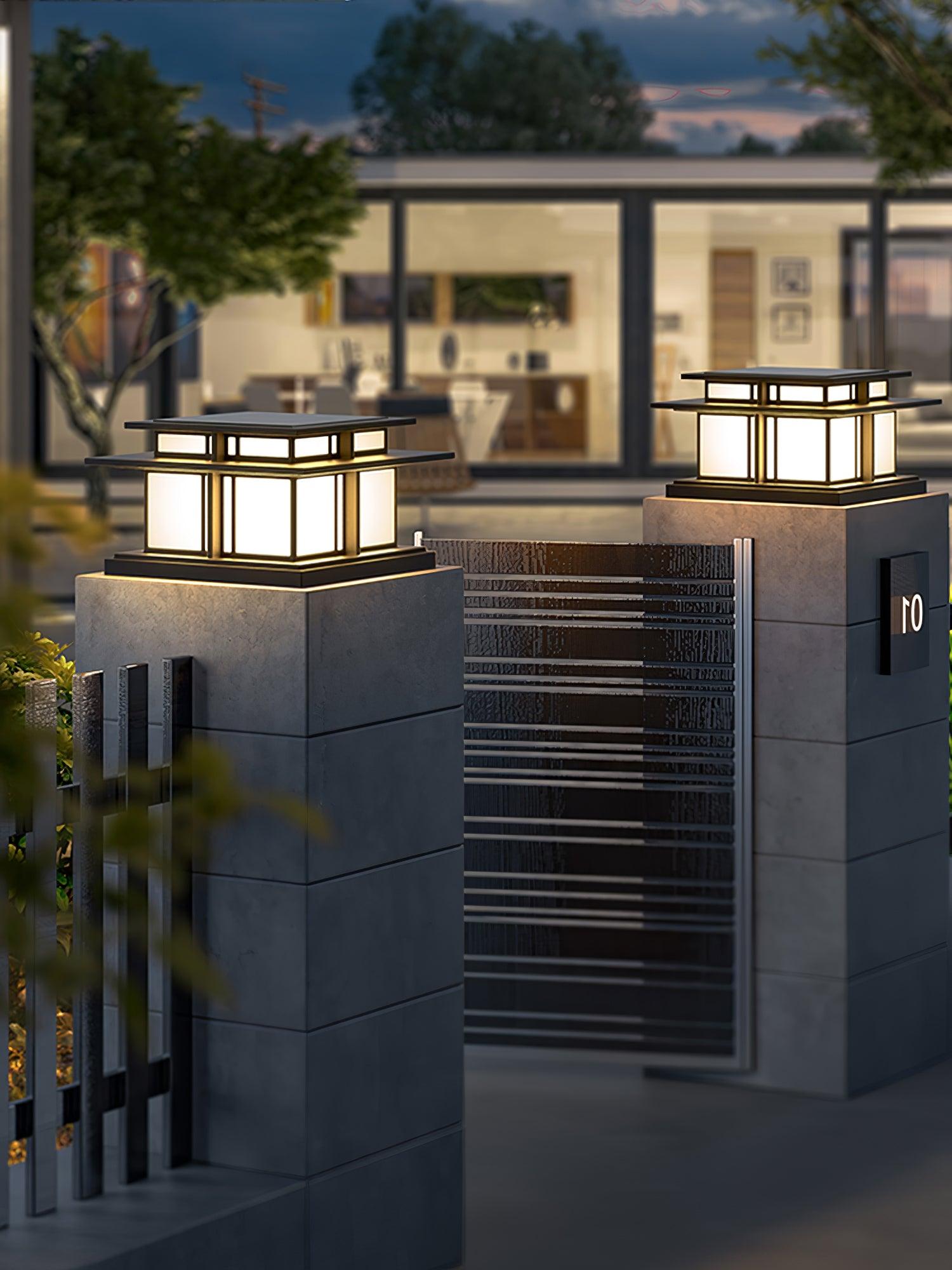 Boilyn Pillar Outdoor Light - Blowlighting