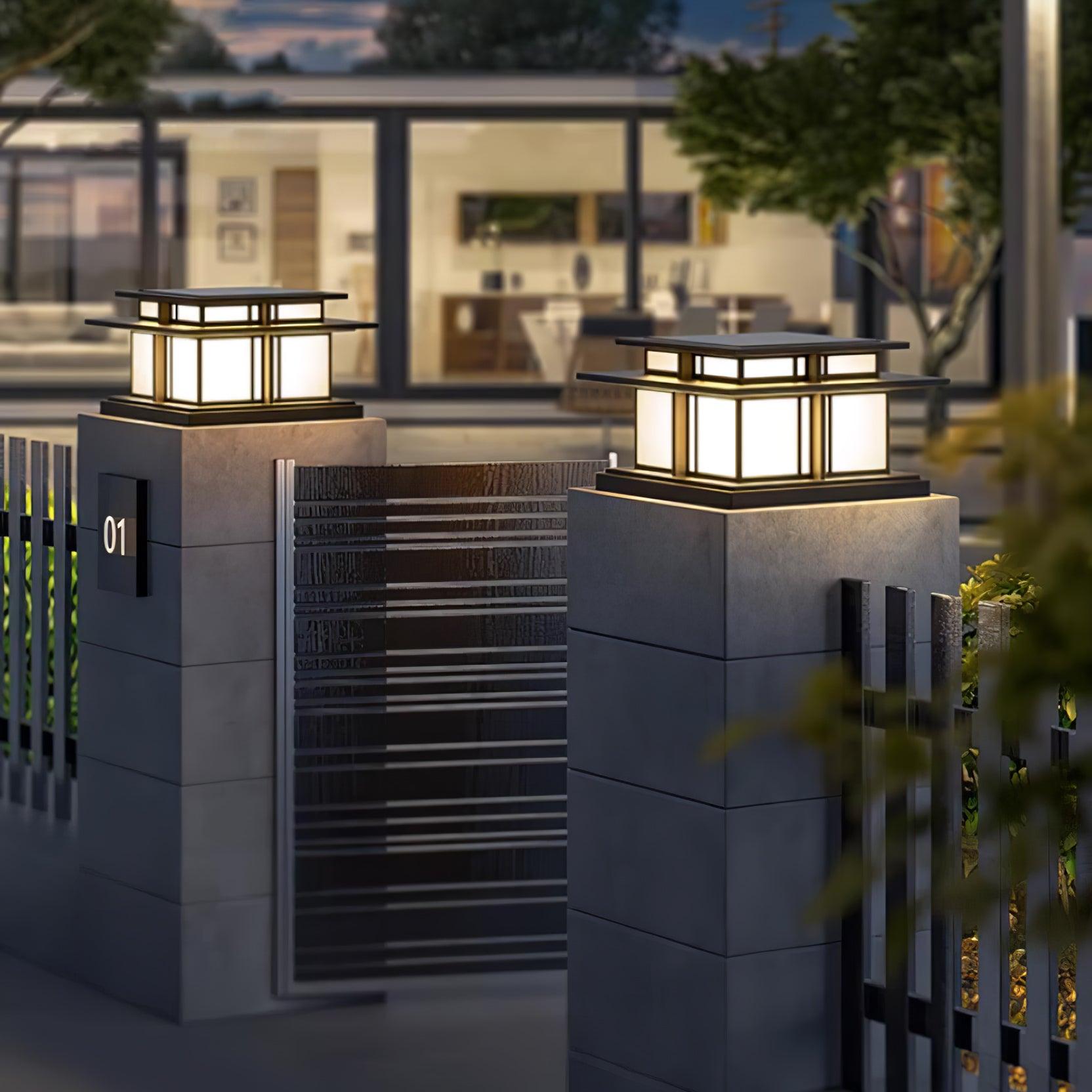Boilyn Pillar Outdoor Light - Blowlighting