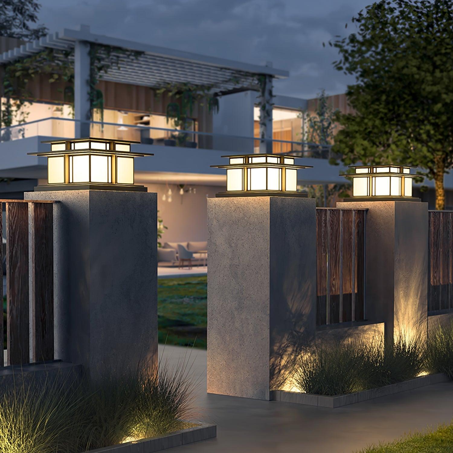 Boilyn Pillar Solar Outdoor Light - Blowlighting
