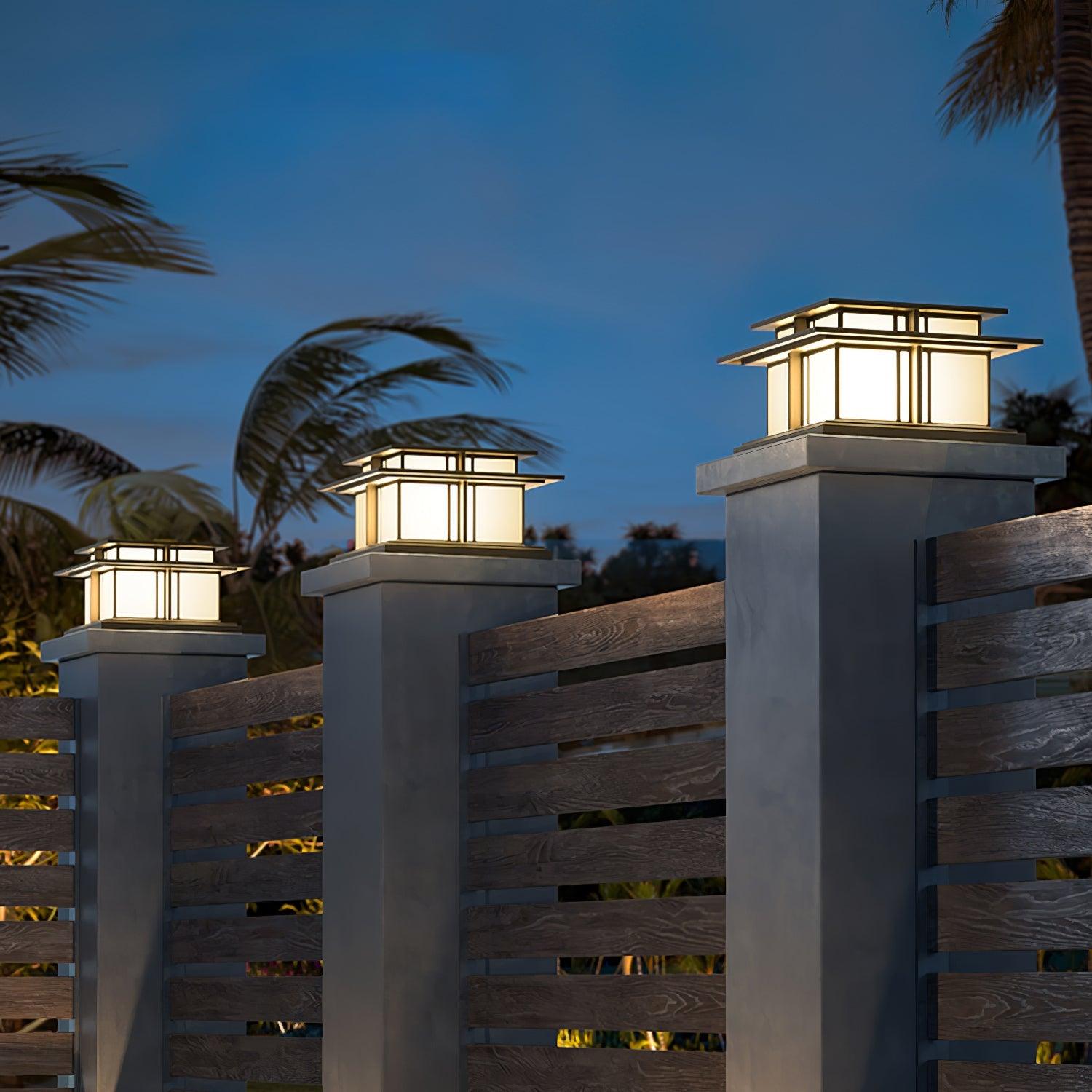Boilyn Pillar Solar Outdoor Light - Blowlighting