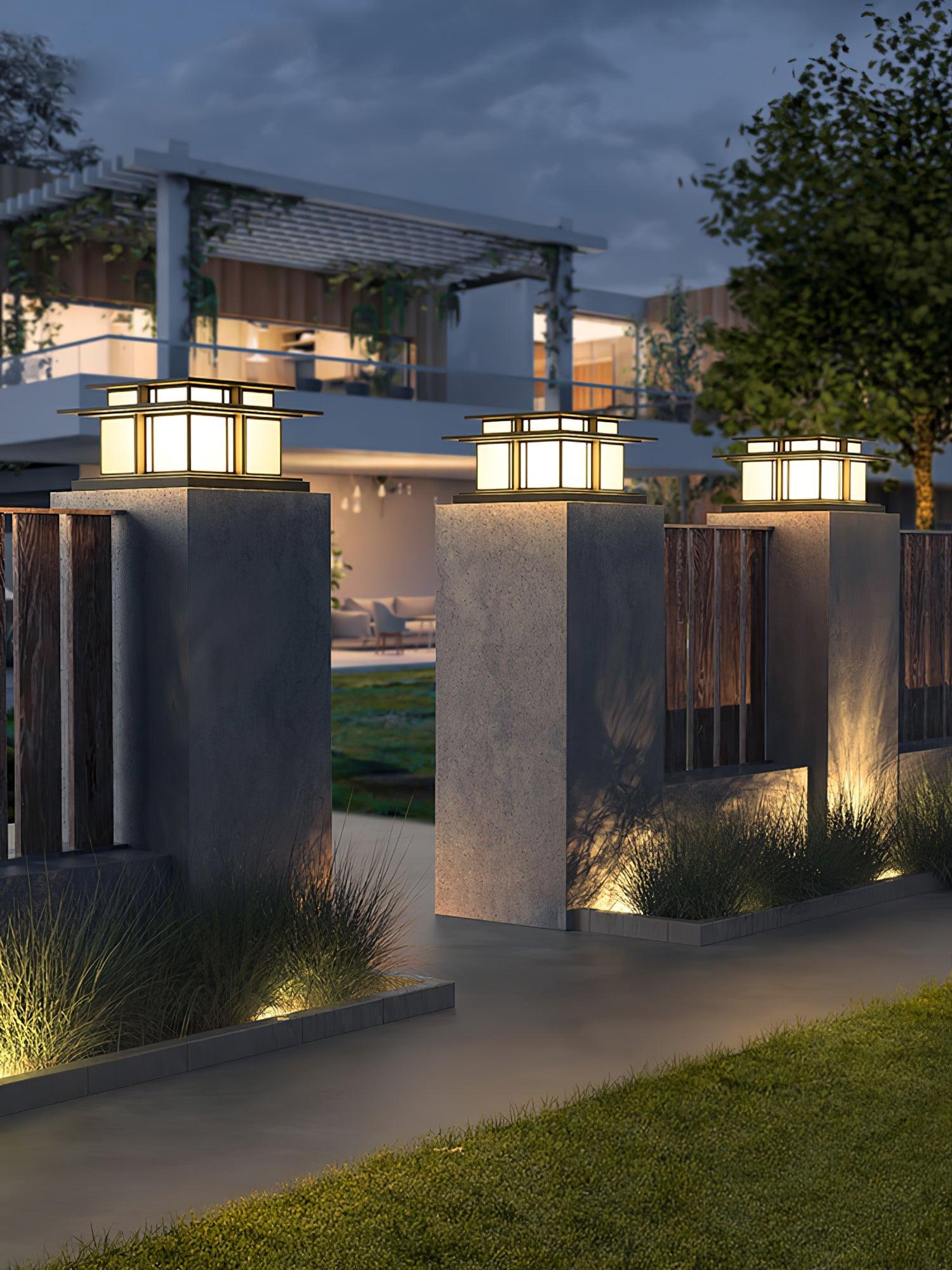 Boilyn Pillar Solar Outdoor Light - Blowlighting
