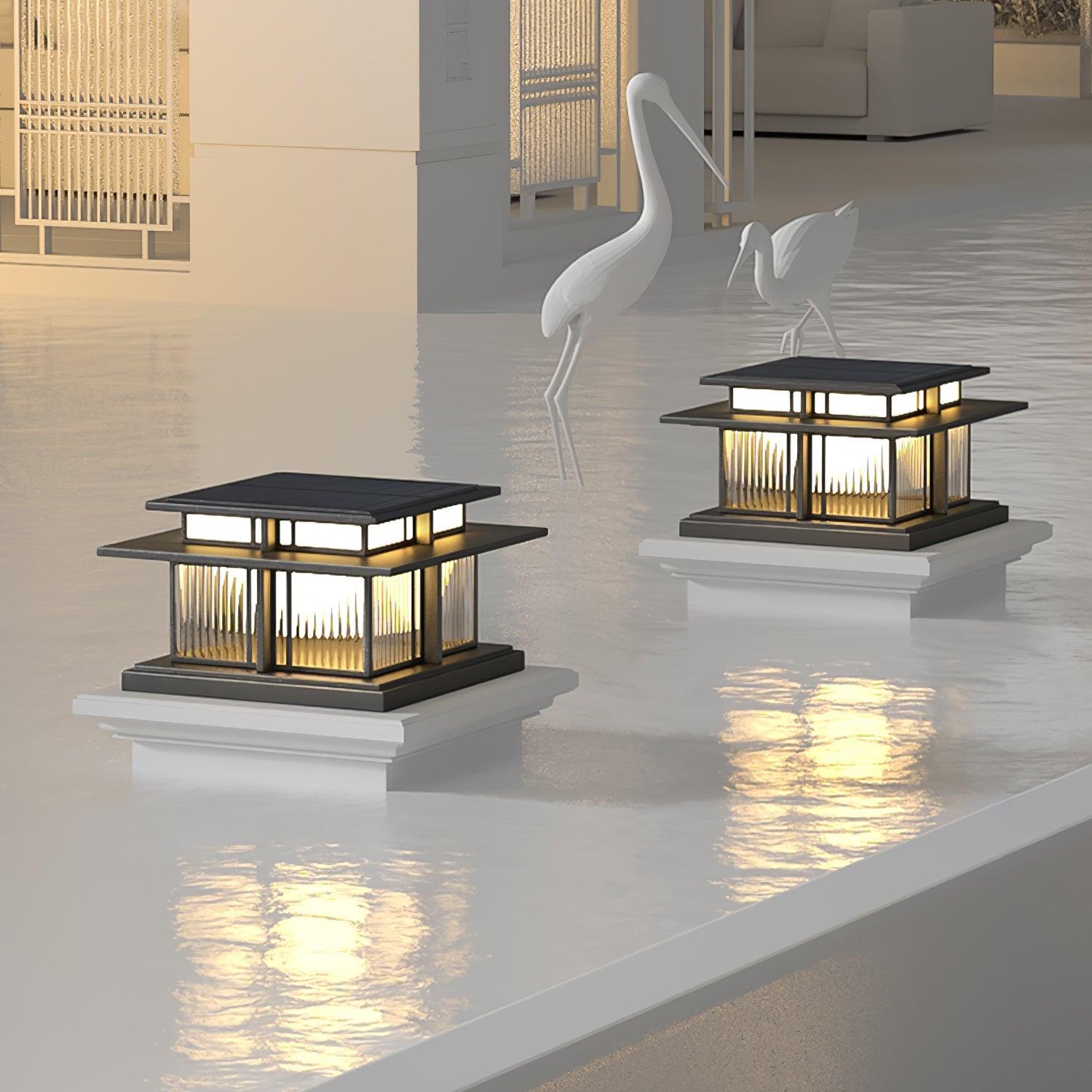 Boilyn Pillar Solar Outdoor Light - Blowlighting