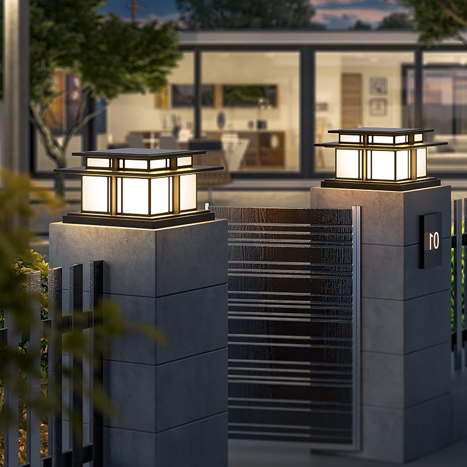 Boilyn Pillar Outdoor Light - Blowlighting