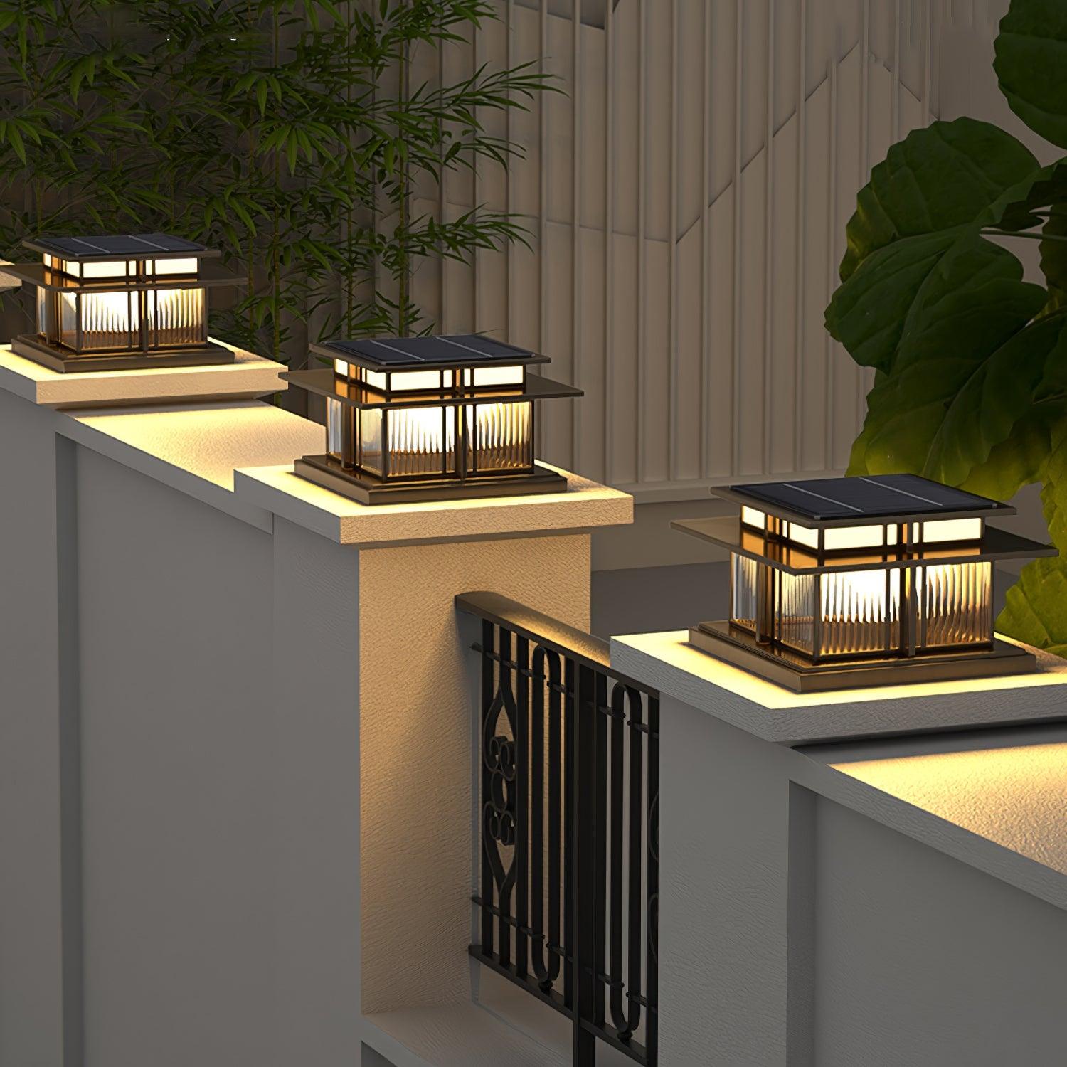Boilyn Pillar Solar Outdoor Light - Blowlighting