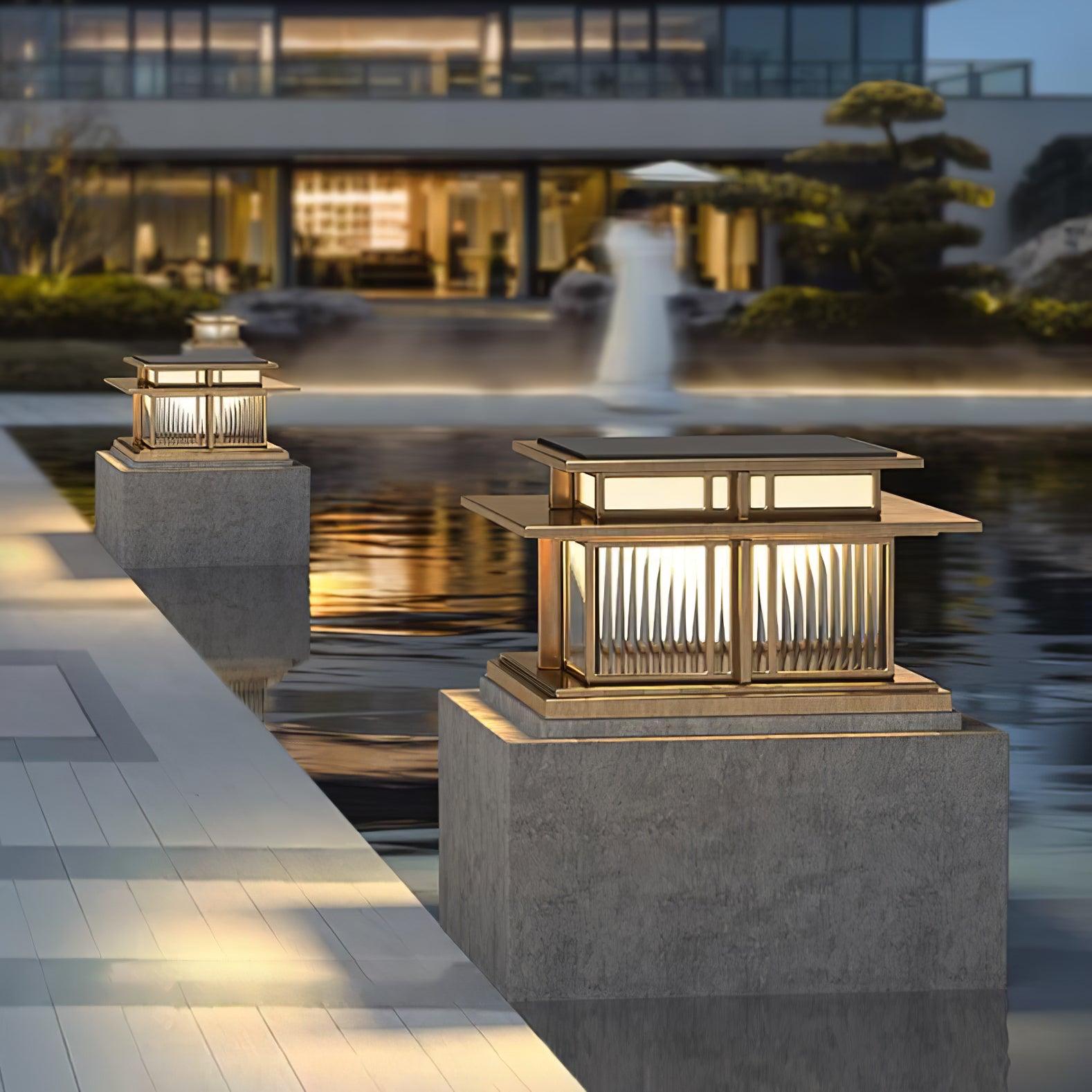 Boilyn Pillar Outdoor Light - Blowlighting