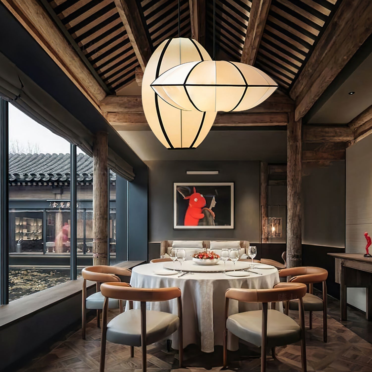 Bombori Pendant Swag Lamp - Blowlighting
