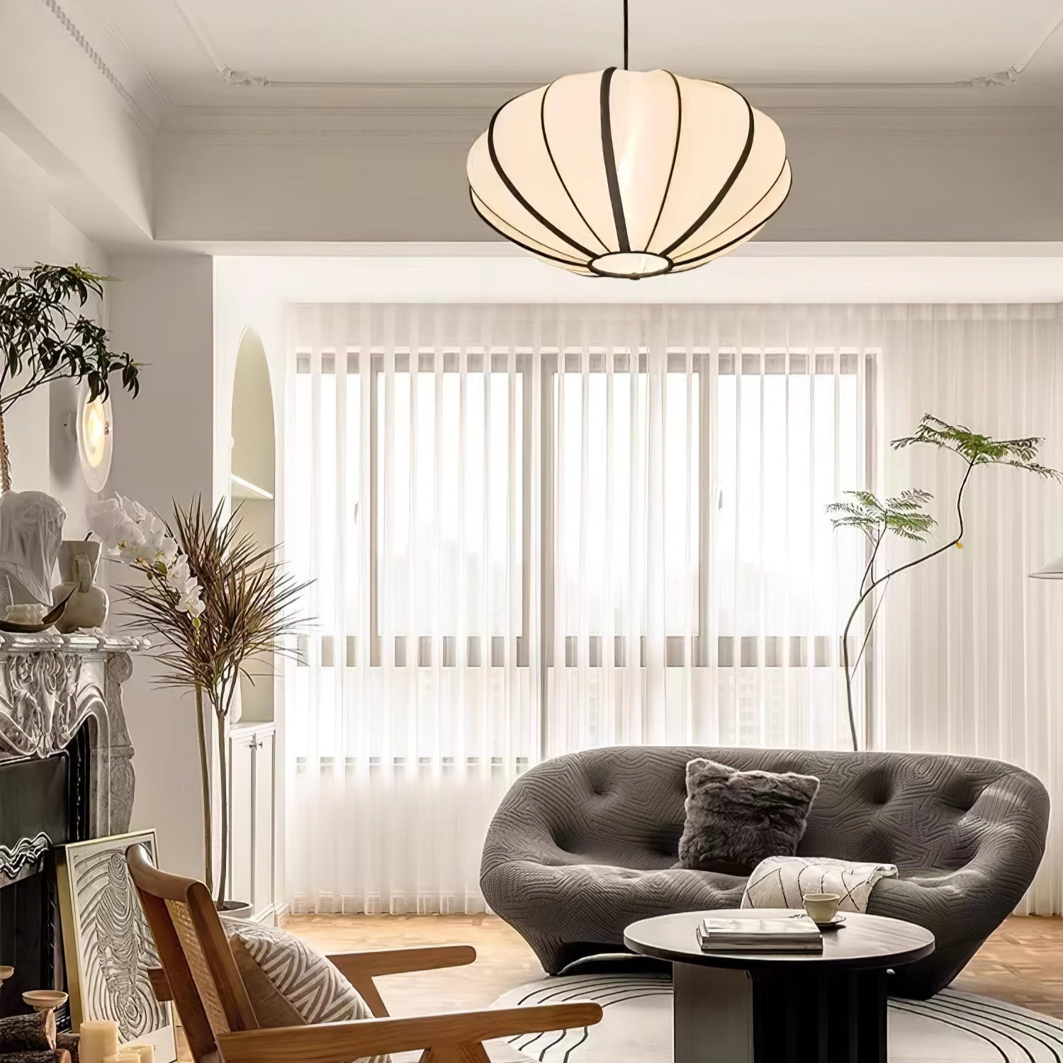 Bombori Pendant Swag Lamp - Blowlighting