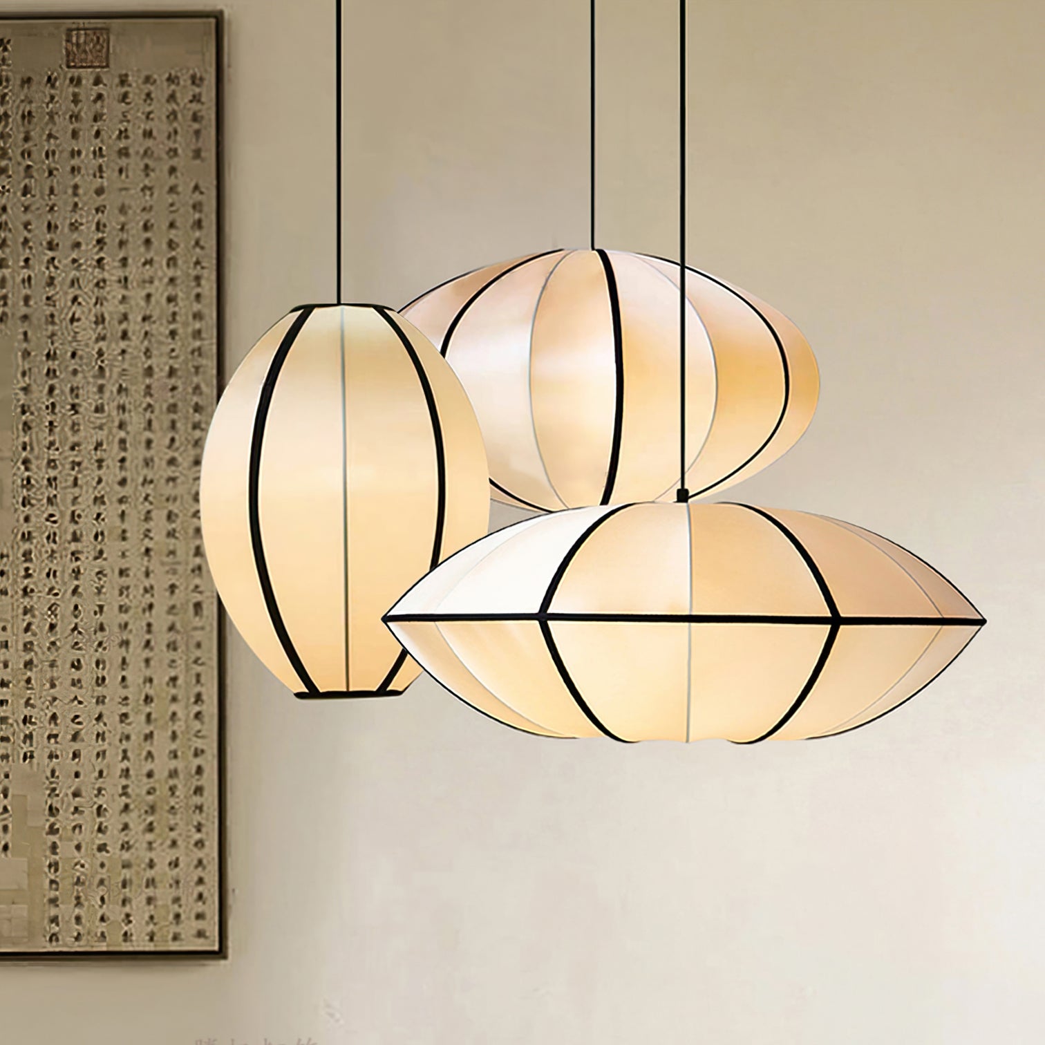 Bombori Pendant Swag Lamp - Blowlighting