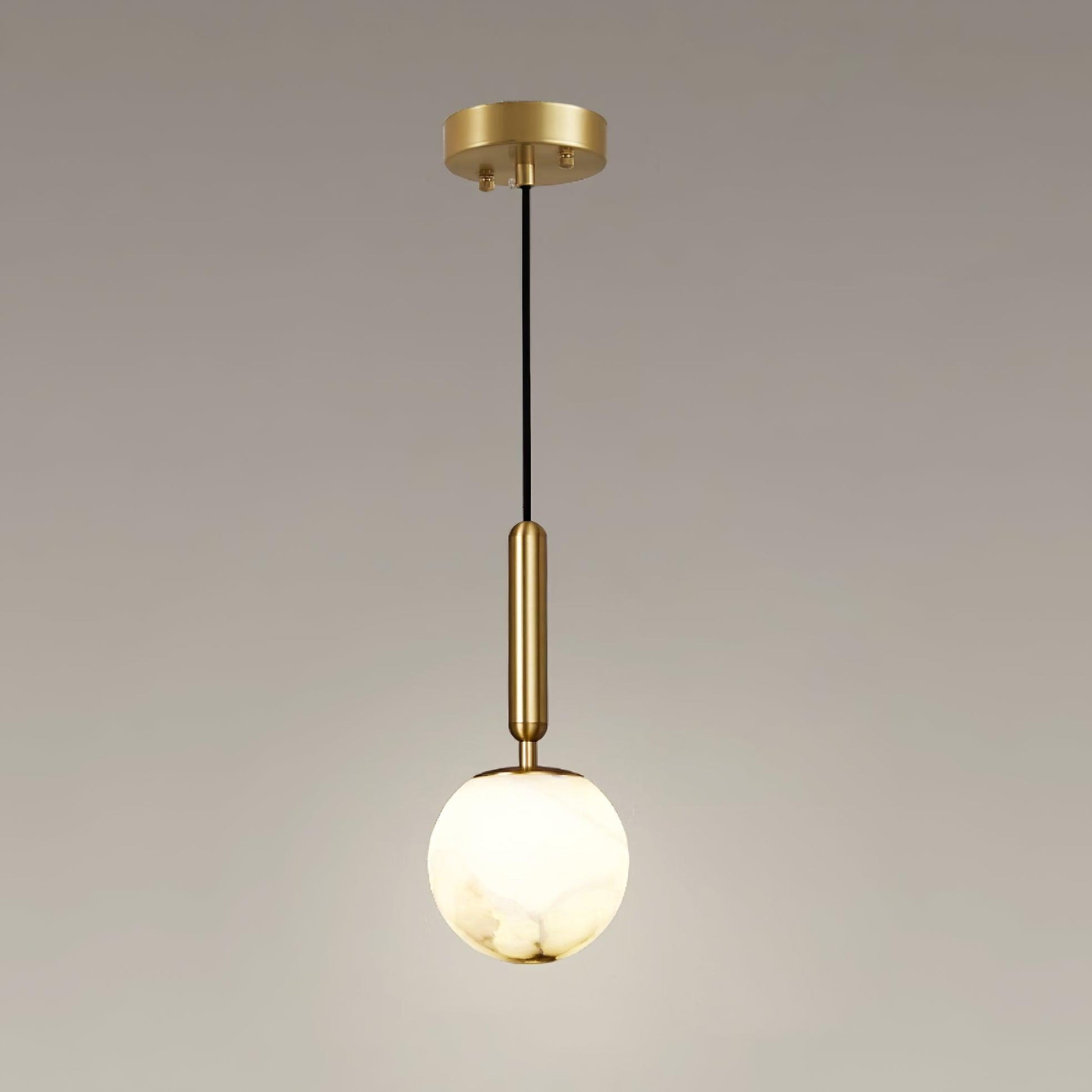 Calliope Alabaster Pendant Light - Blowlighting