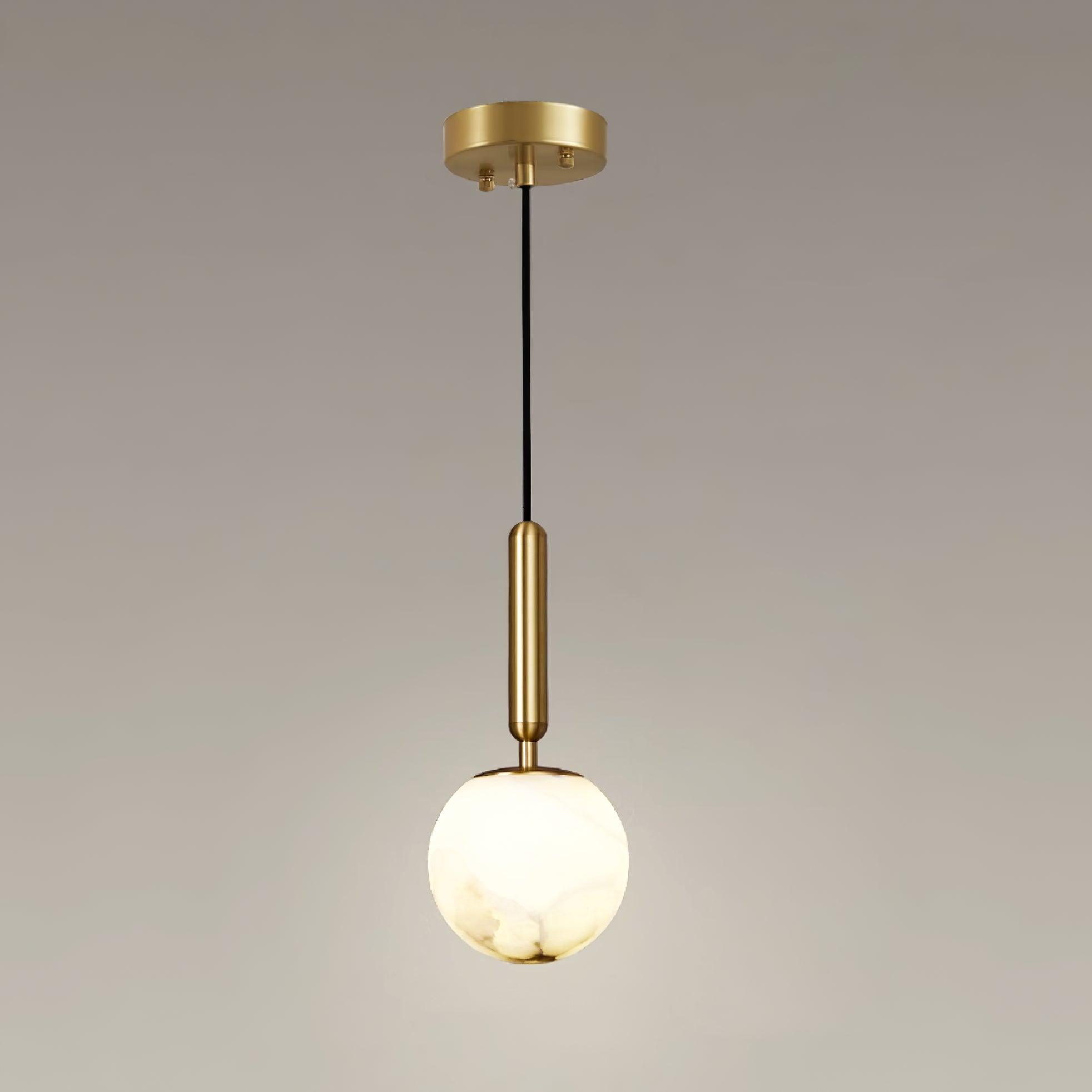 Calliope Alabaster Pendant Light - Blowlighting