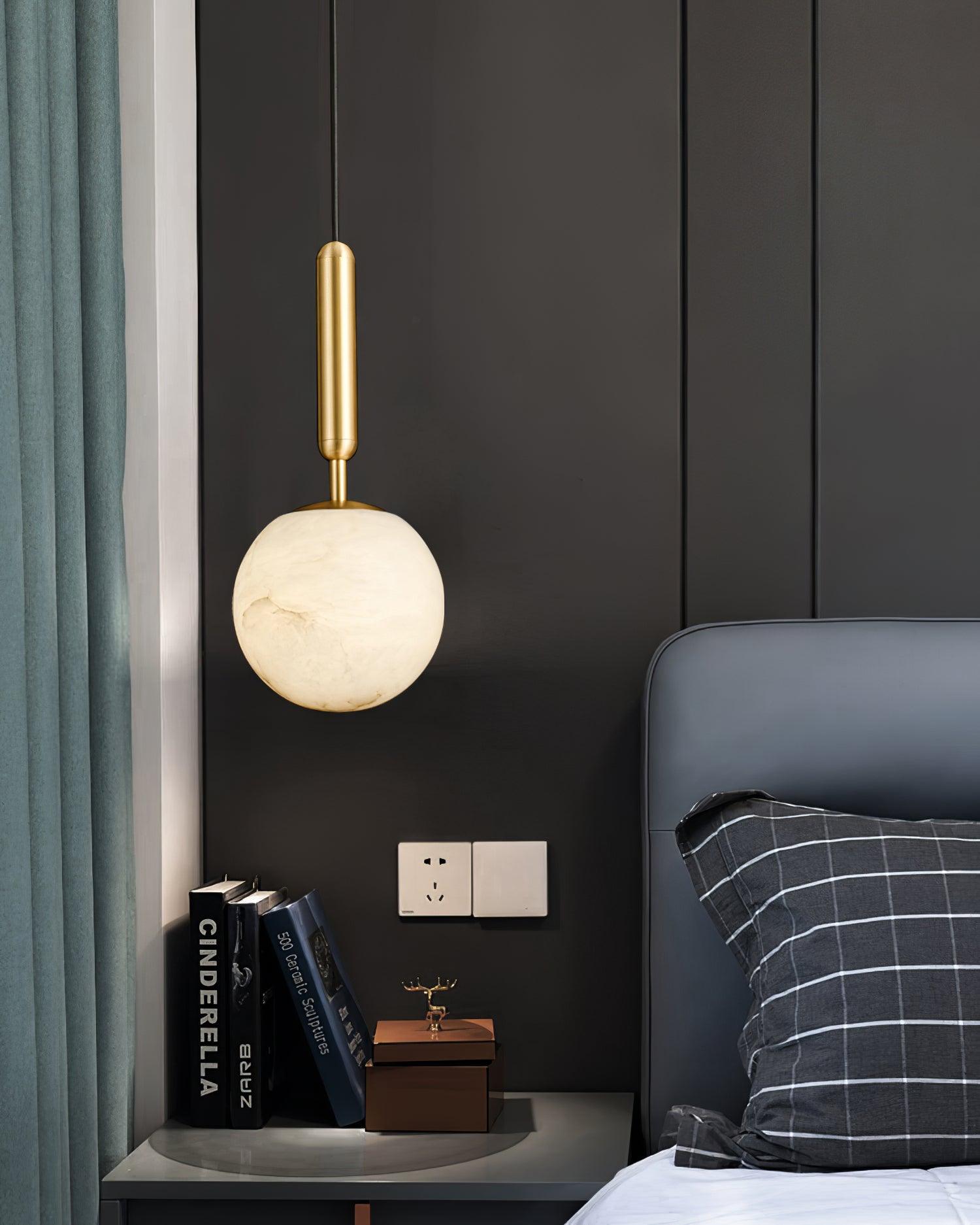 Calliope Alabaster Pendant Light - Blowlighting