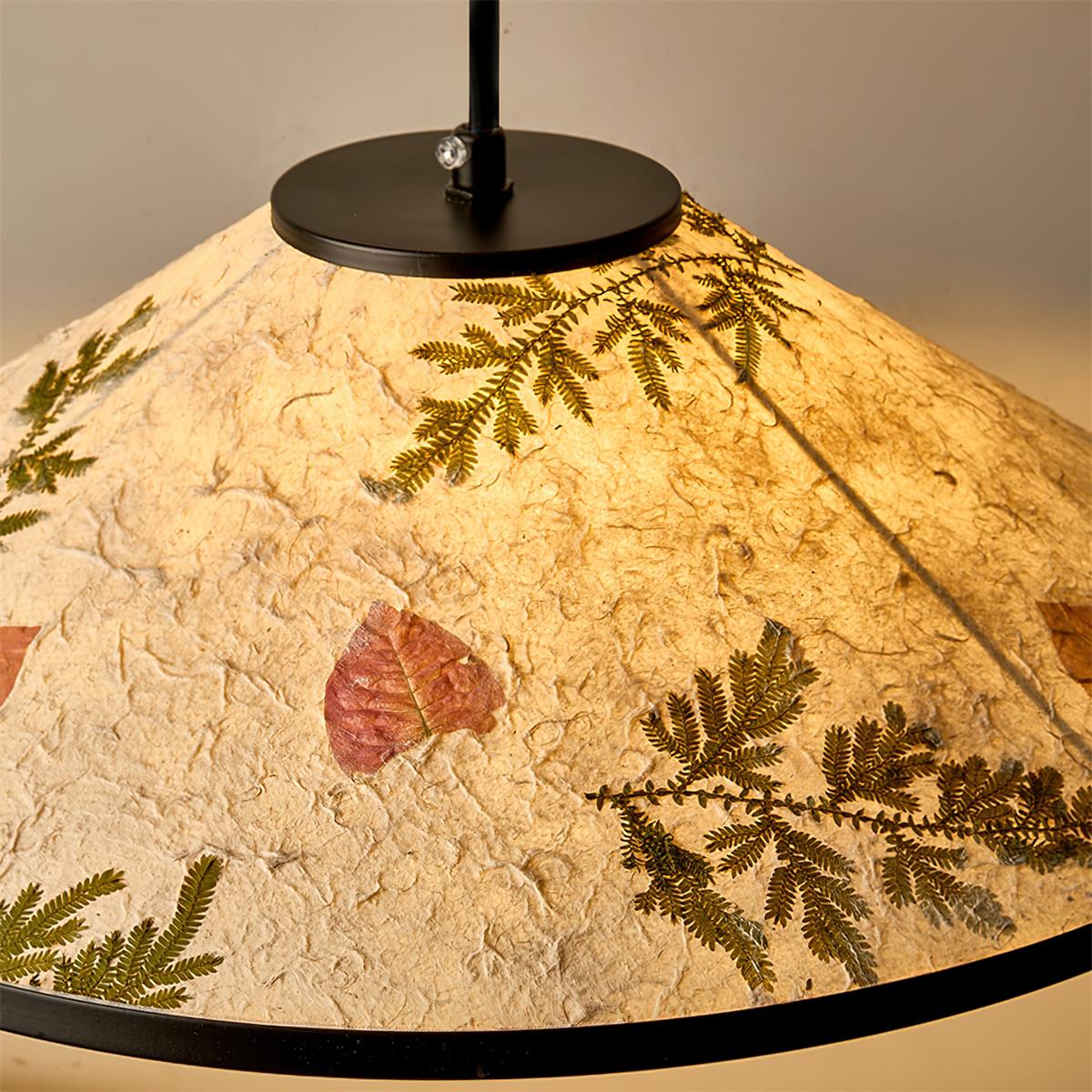 Botanica Vintage Rice Paper Pendant Lamp