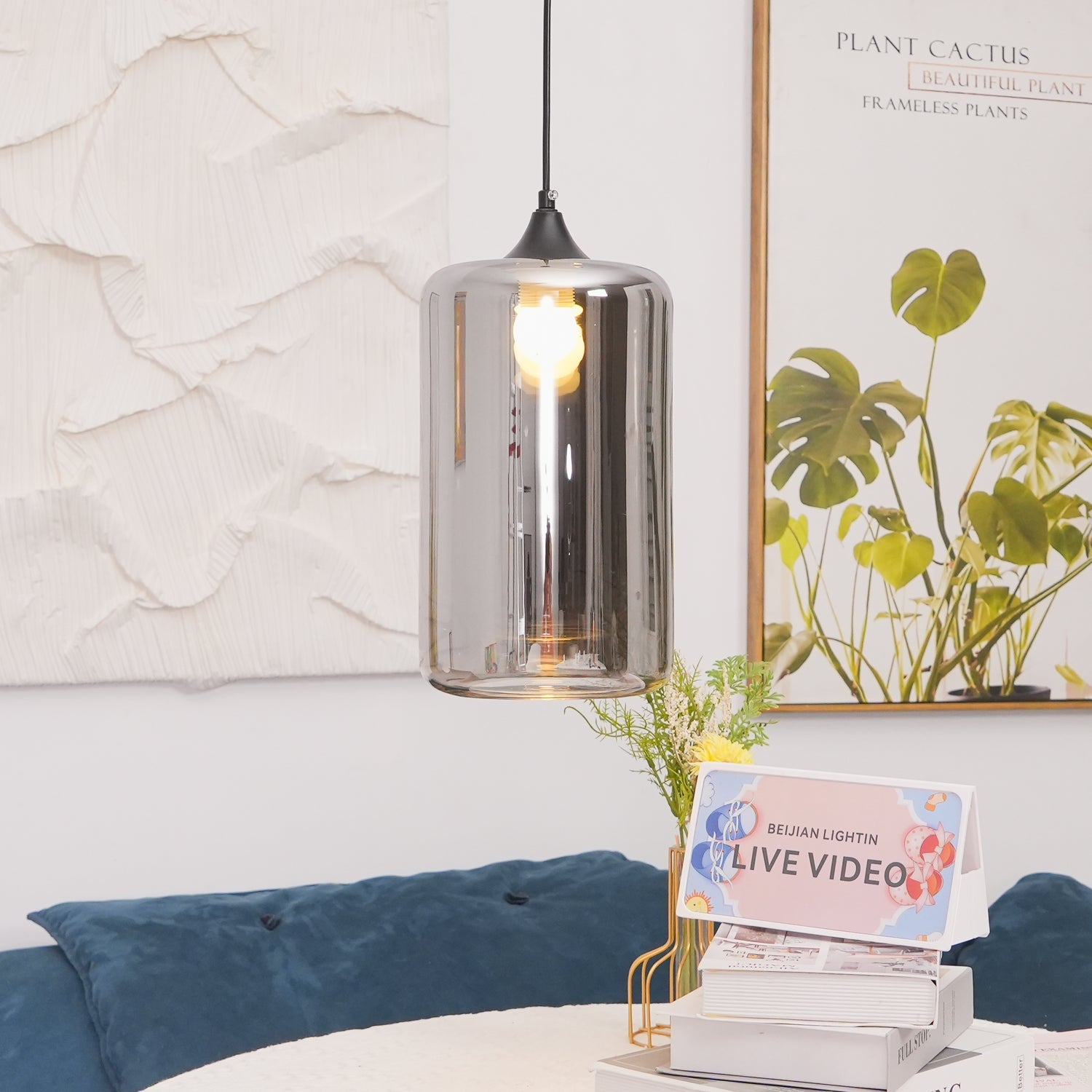 Bottle Pendant Light - Blowlighting