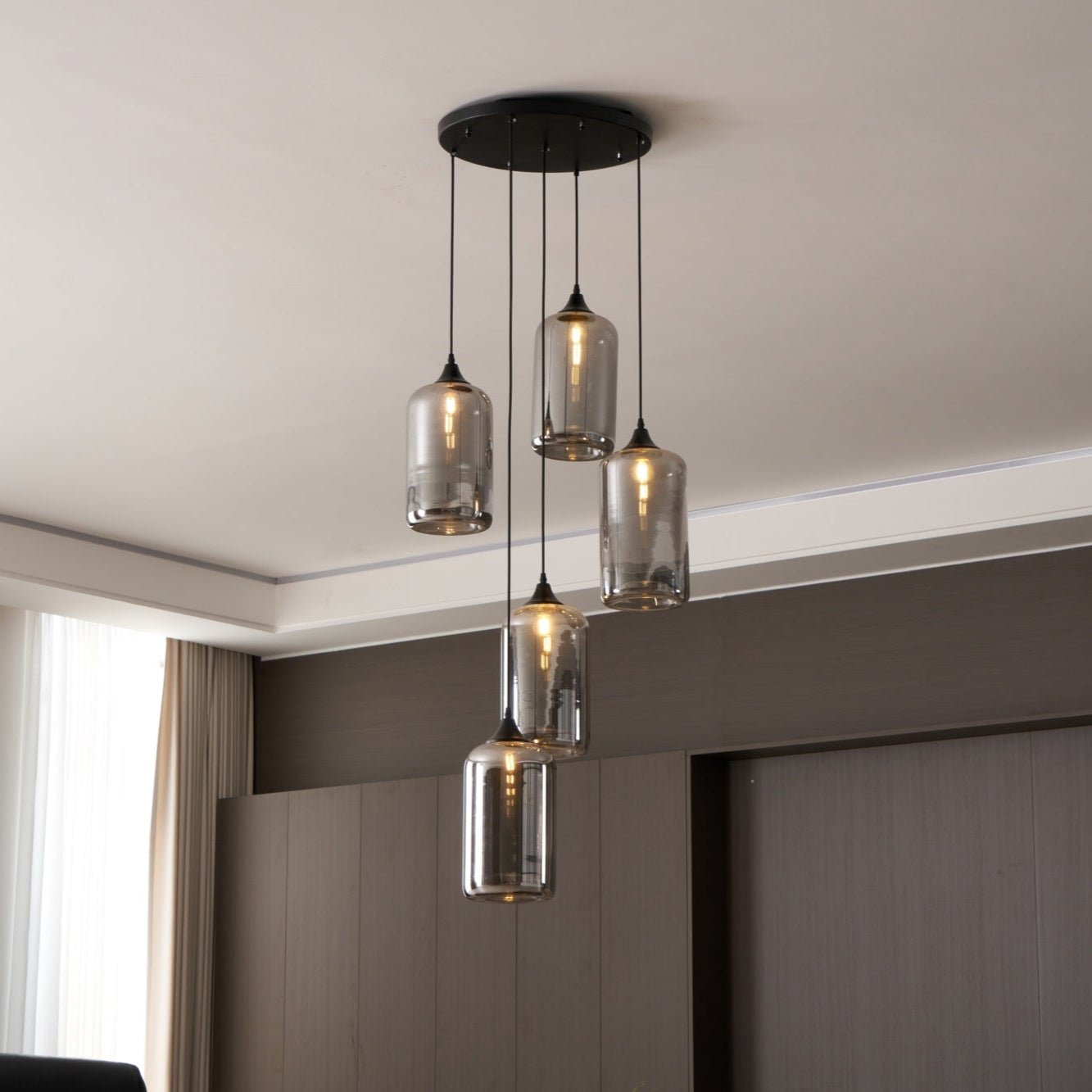 Bottle Pendant Light - Blowlighting
