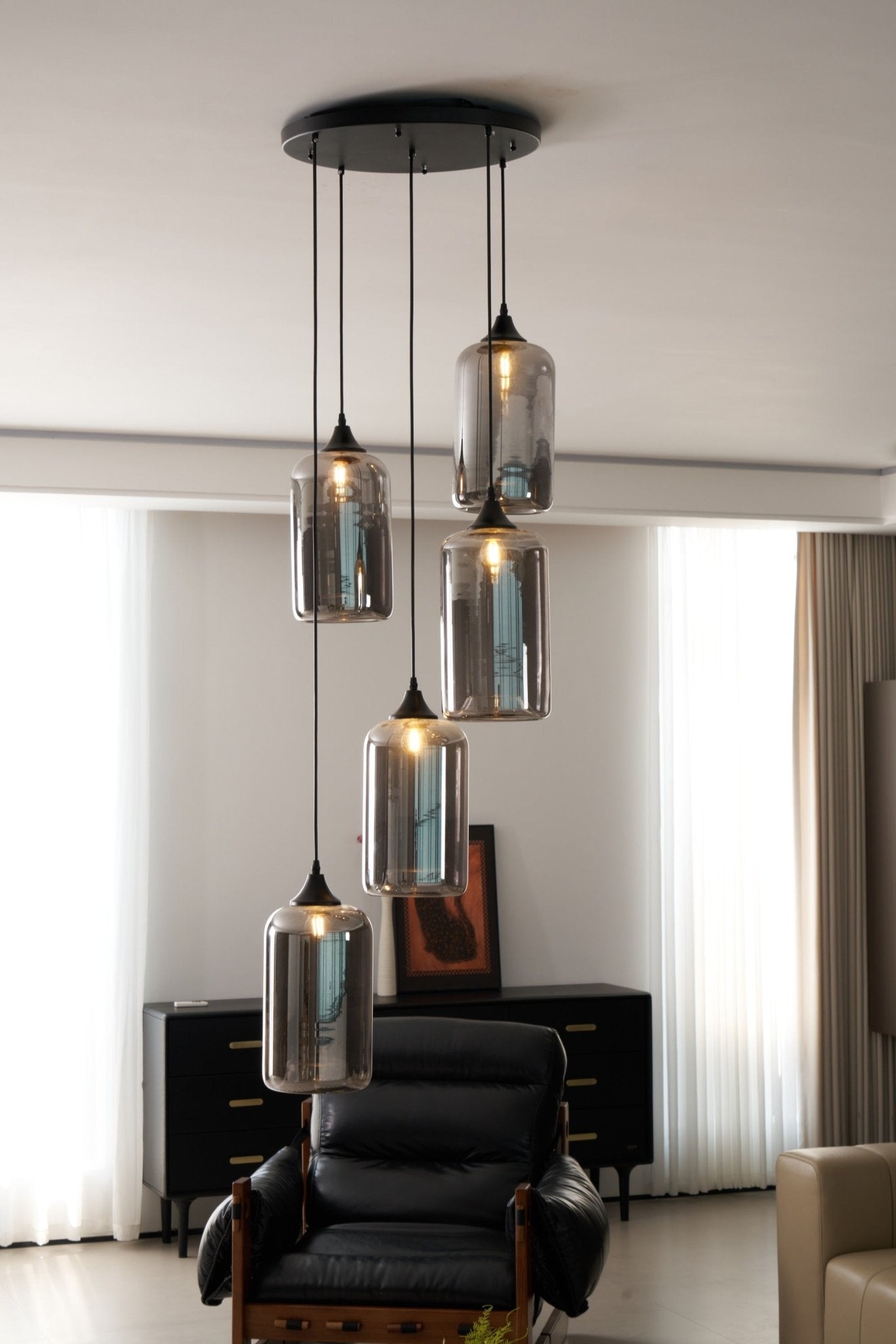 Bottle Pendant Light - Blowlighting