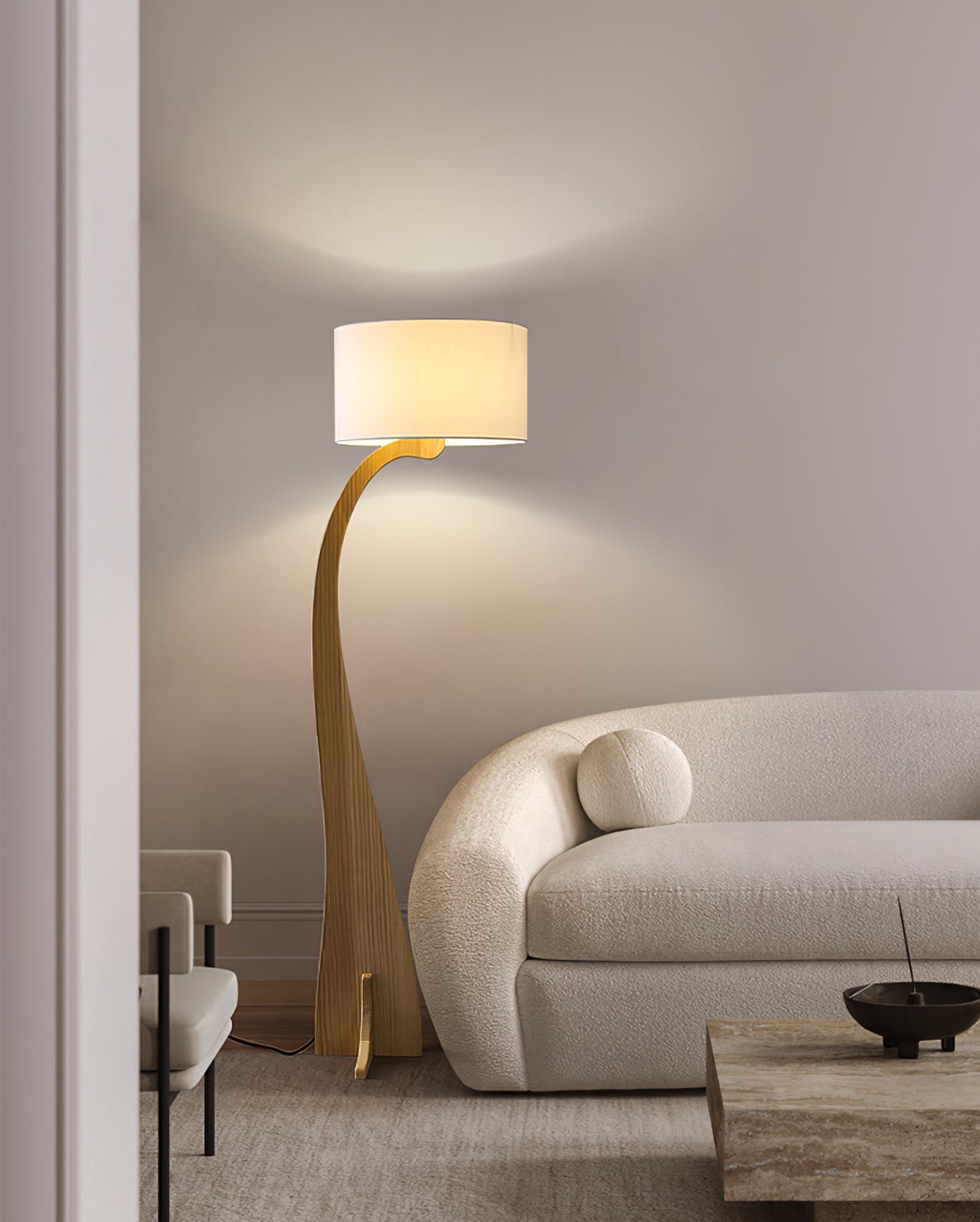 Bow Curve Floor Lamp - Blowlighting