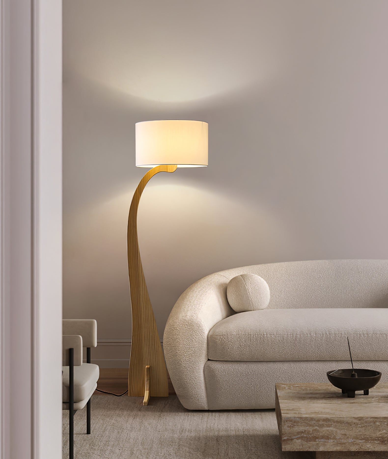 Bow Curve Floor Lamp - Blowlighting