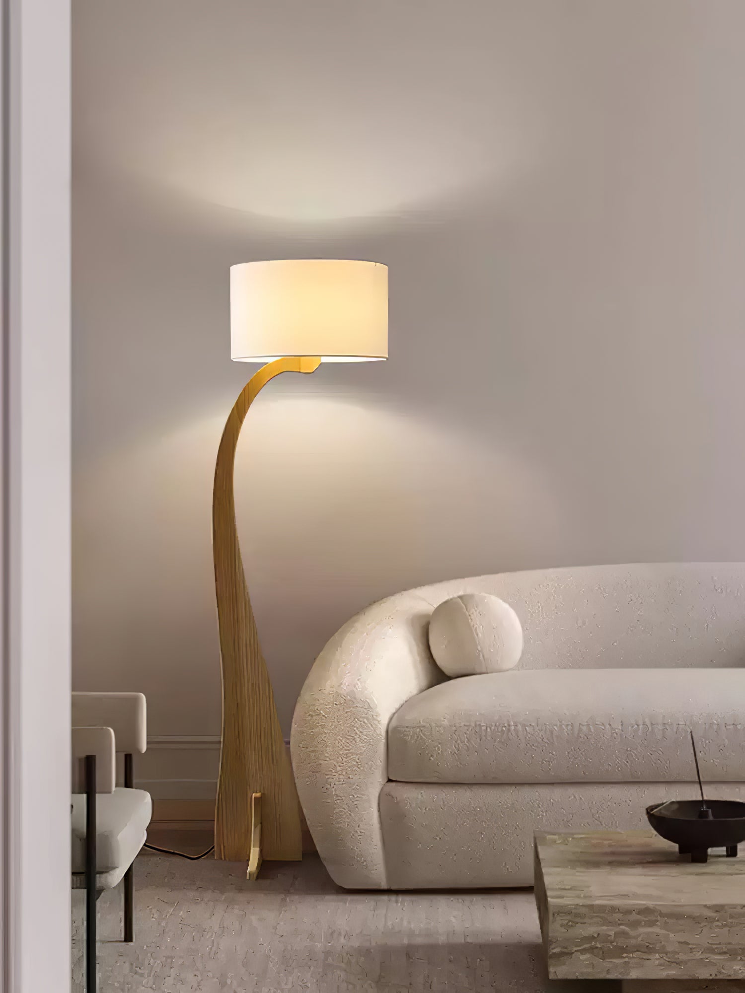 Bow Curve Floor Lamp - Blowlighting