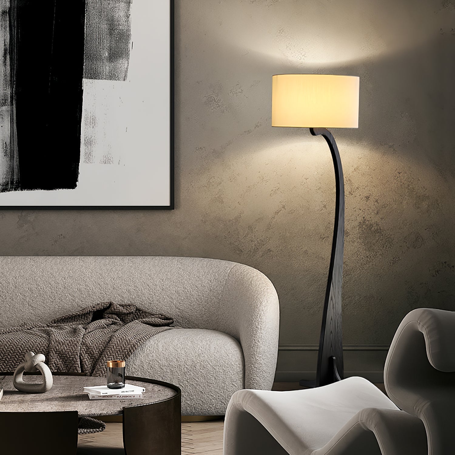 Bow Curve Floor Lamp - Blowlighting