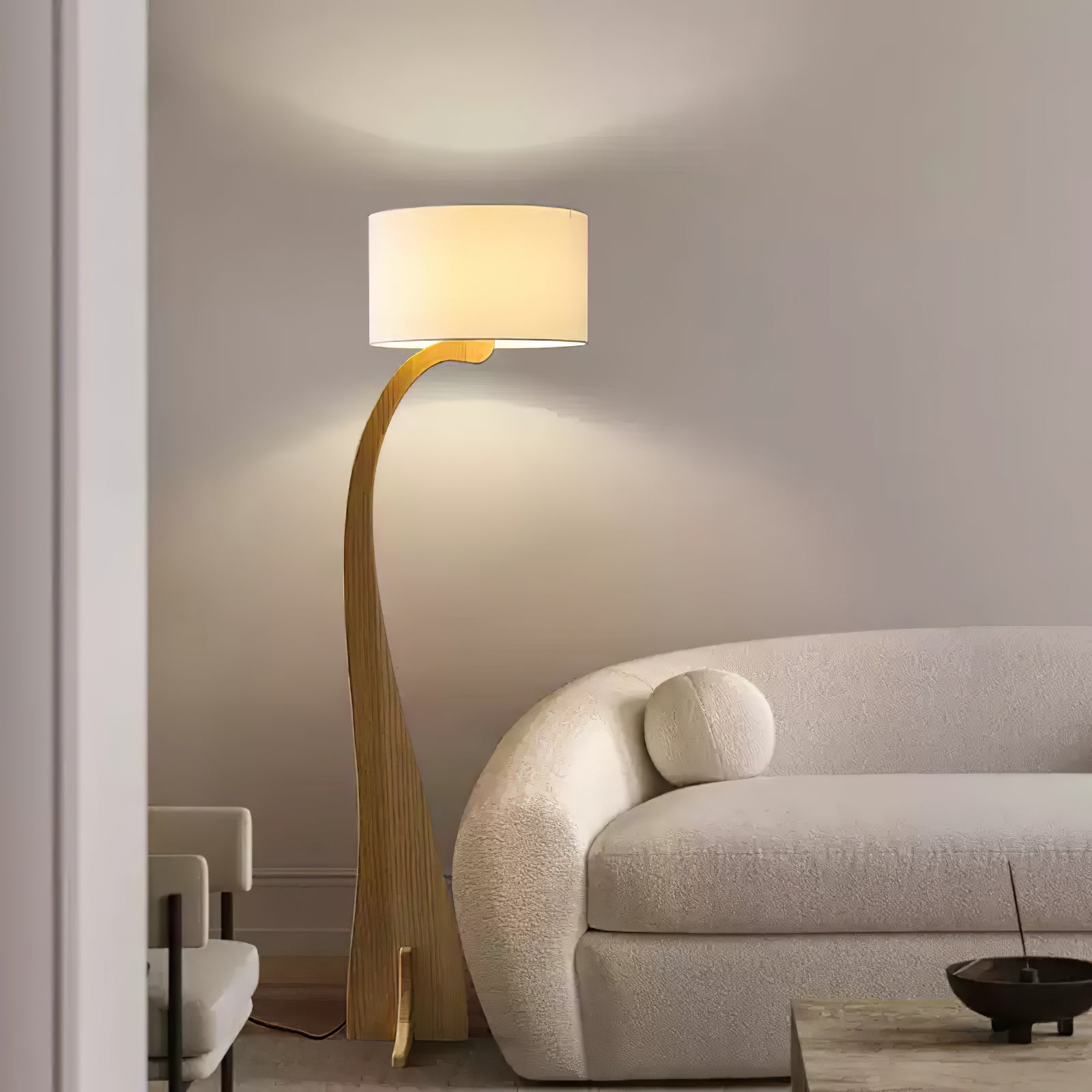 Bow Curve Floor Lamp - Blowlighting