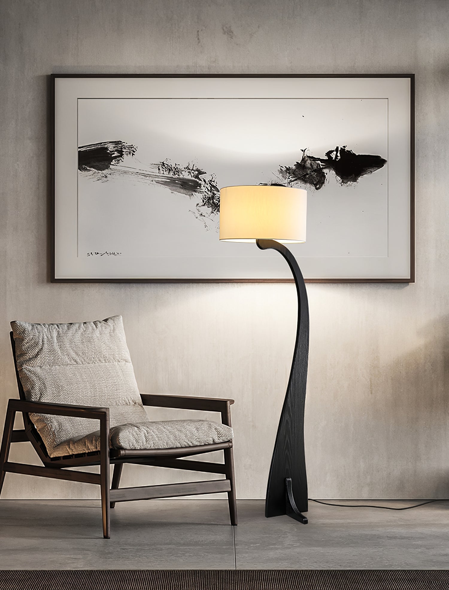 Bow Curve Floor Lamp - Blowlighting