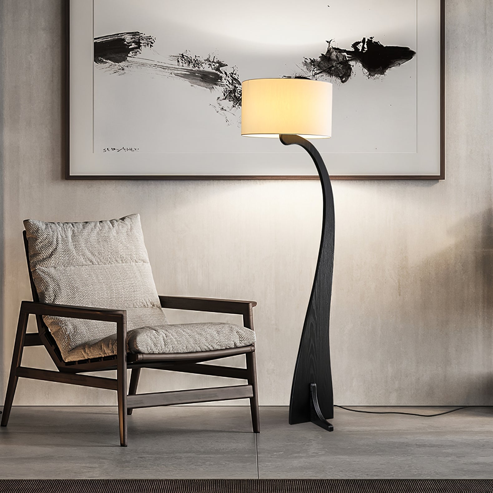 Bow Curve Floor Lamp - Blowlighting