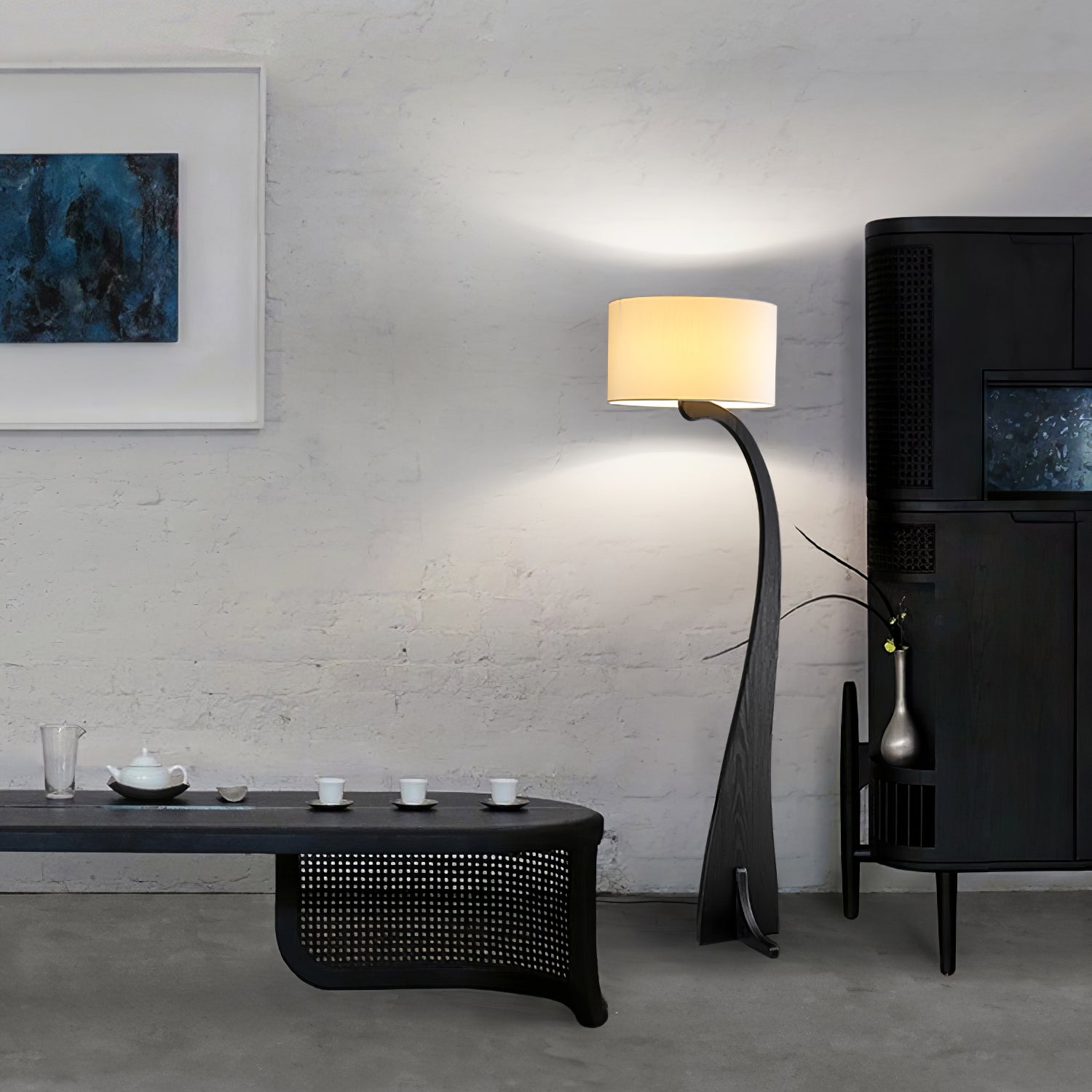 Bow Curve Floor Lamp - Blowlighting