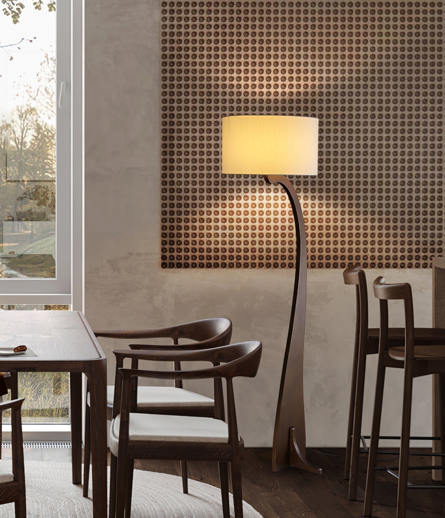 Bow Curve Floor Lamp - Blowlighting