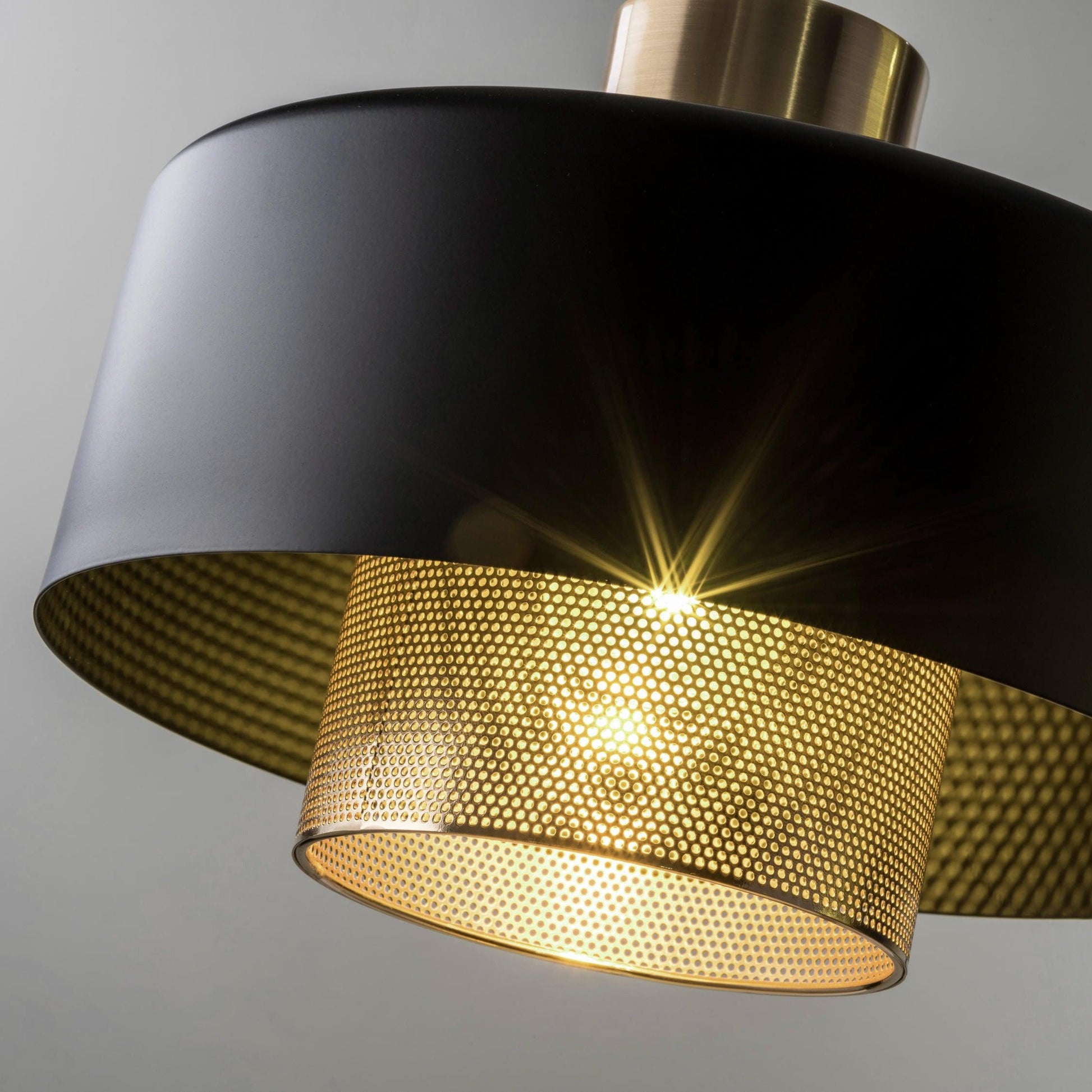 Bronze Contemporary Metal Table Lamp - Blowlighting