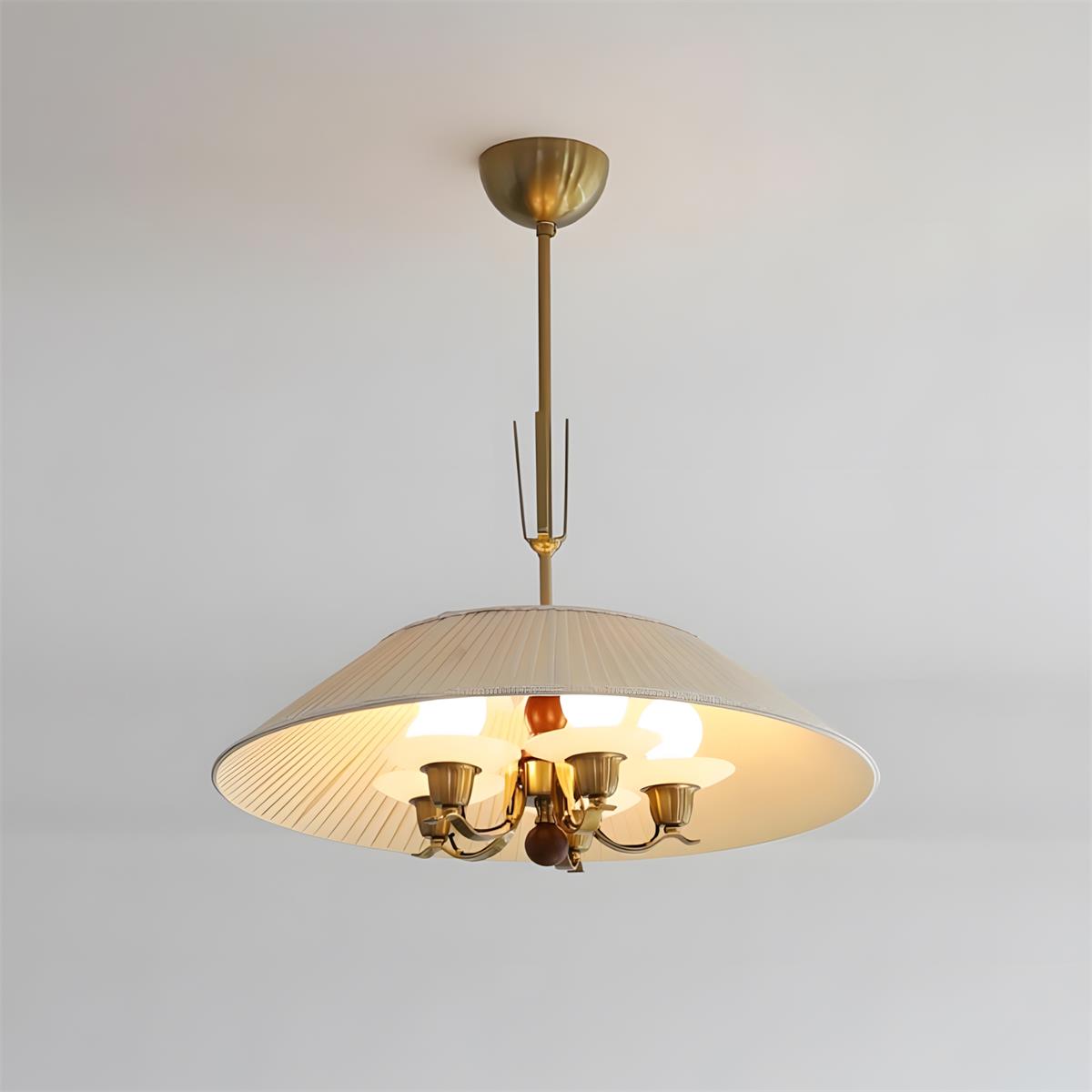 Bramelle Oriental Fabric Pendant Light