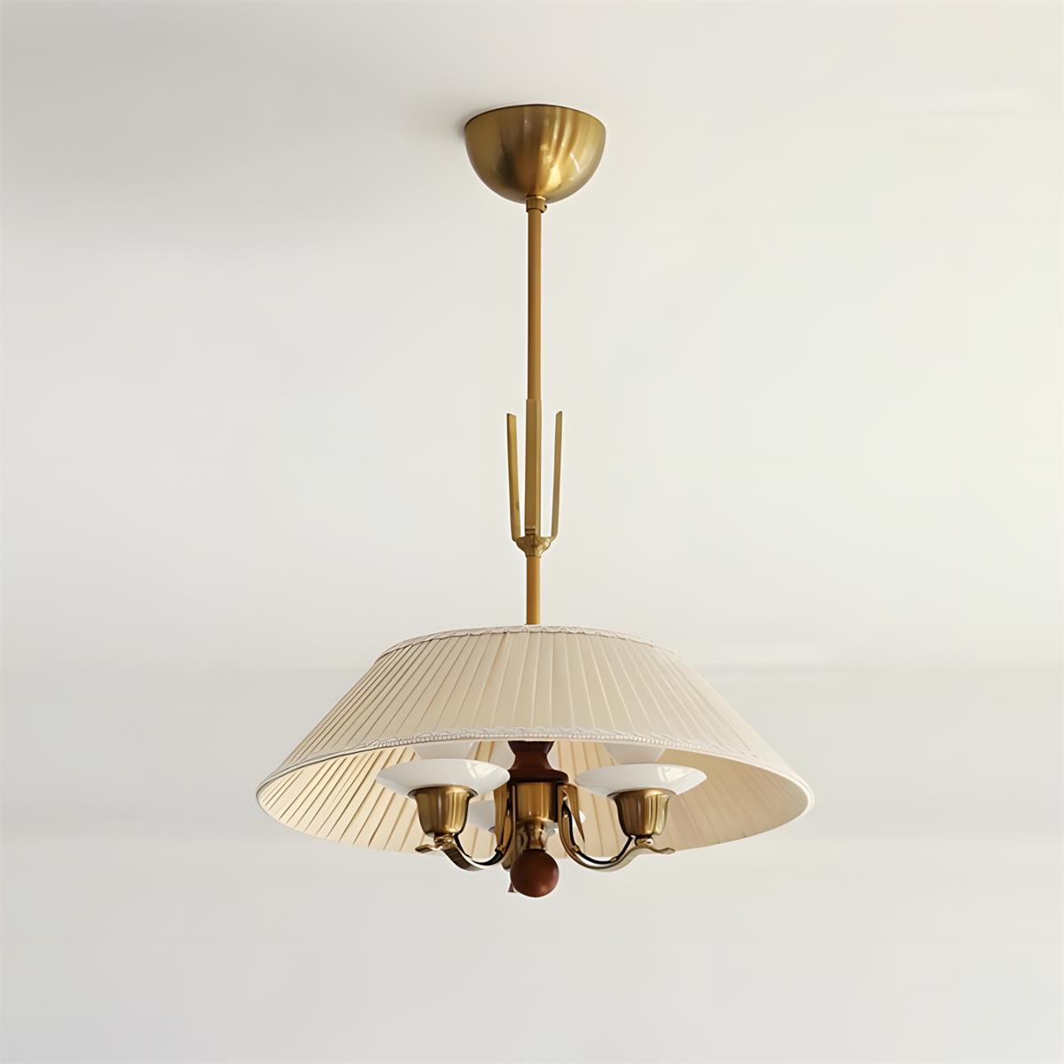 Bramelle Oriental Fabric Pendant Light