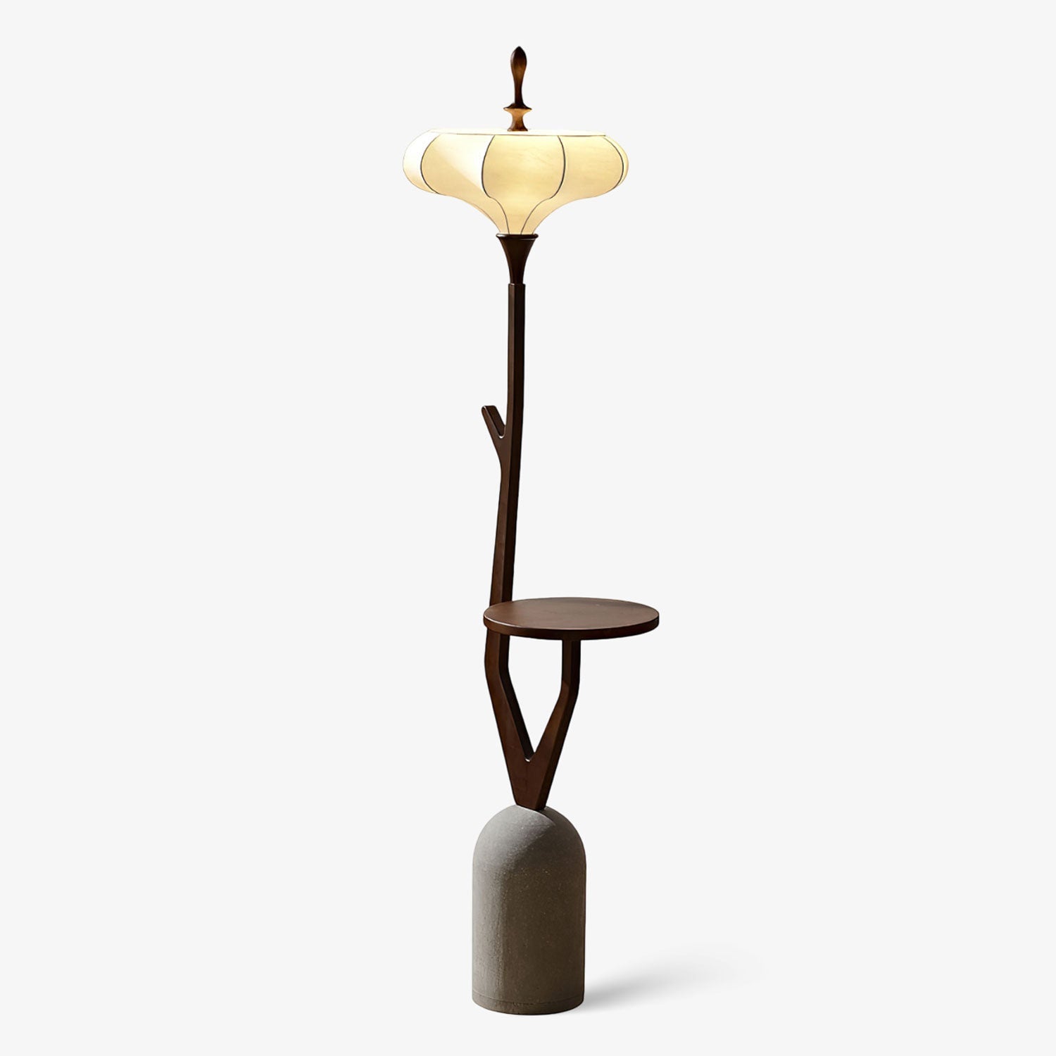 Flor Fashion Wood Floor Lamp - Blowlighting