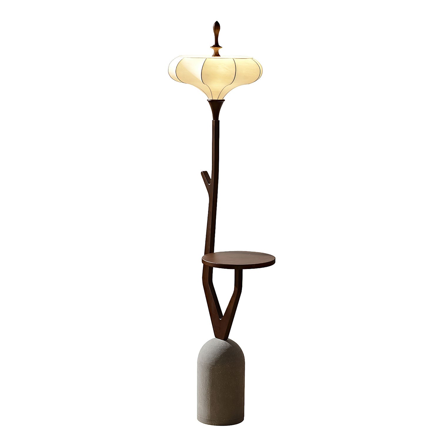 Flor Fashion Wood Floor Lamp - Blowlighting
