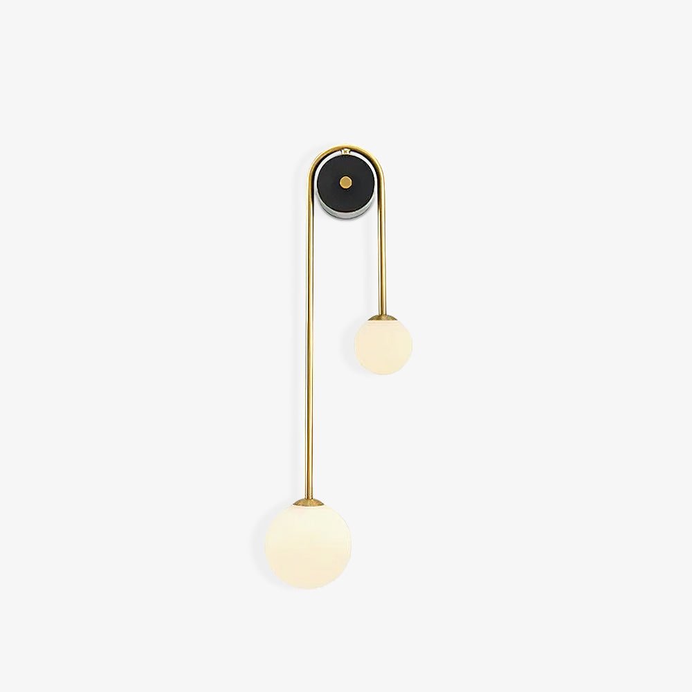 Brass Arc Wall Light - Blowlighting