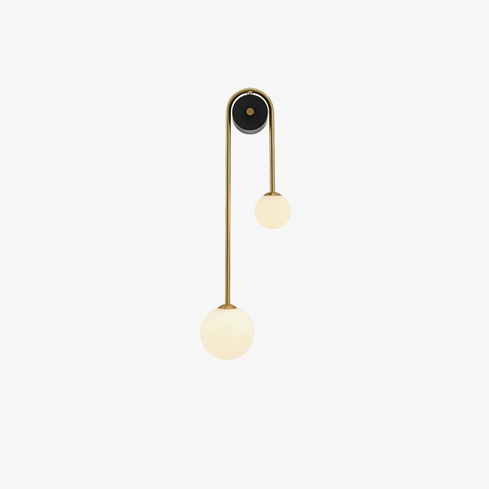 Brass Arc Wall Light - Blowlighting