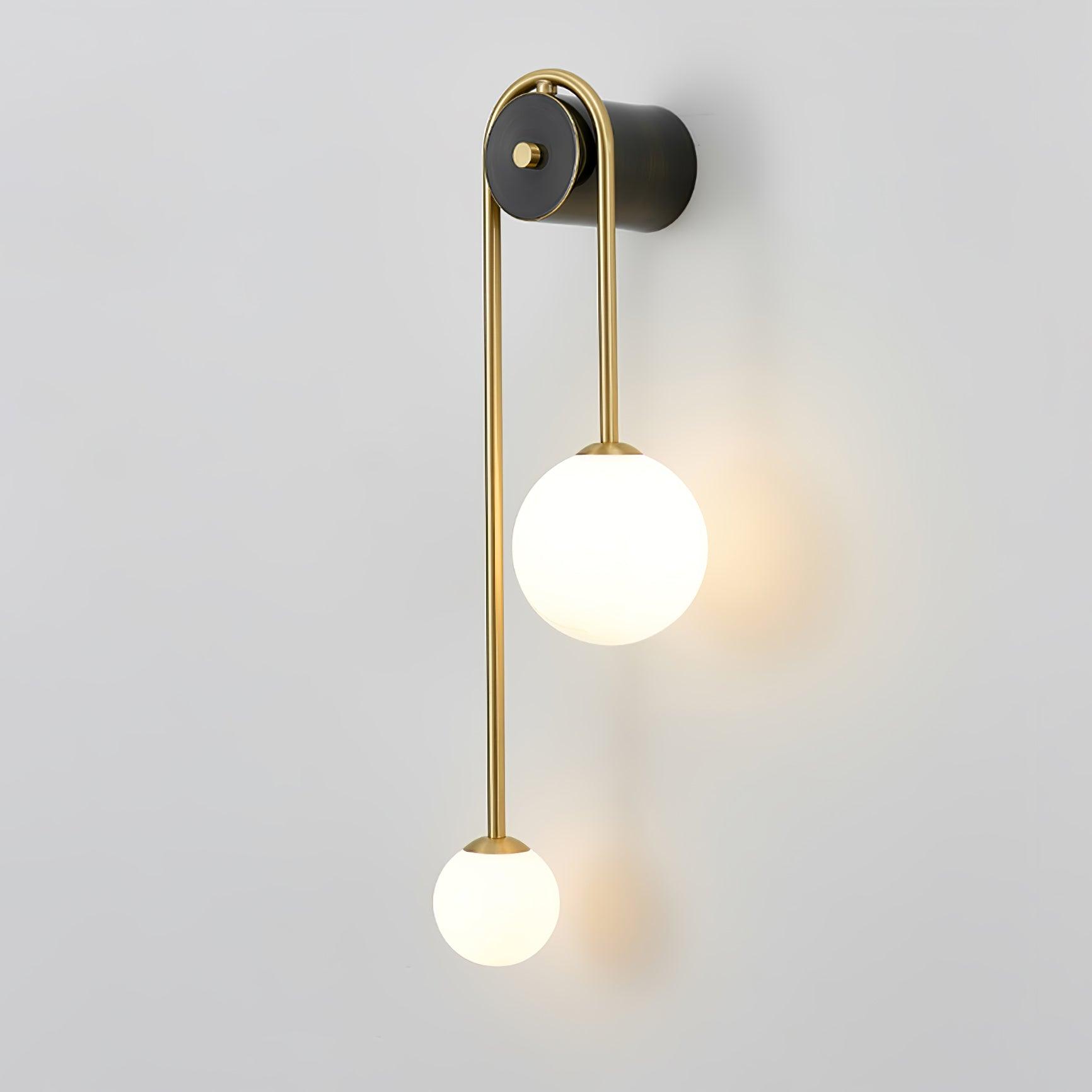 Brass Arc Wall Light - Blowlighting