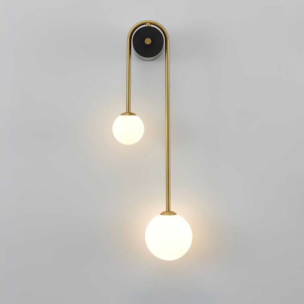 Brass Arc Wall Light - Blowlighting