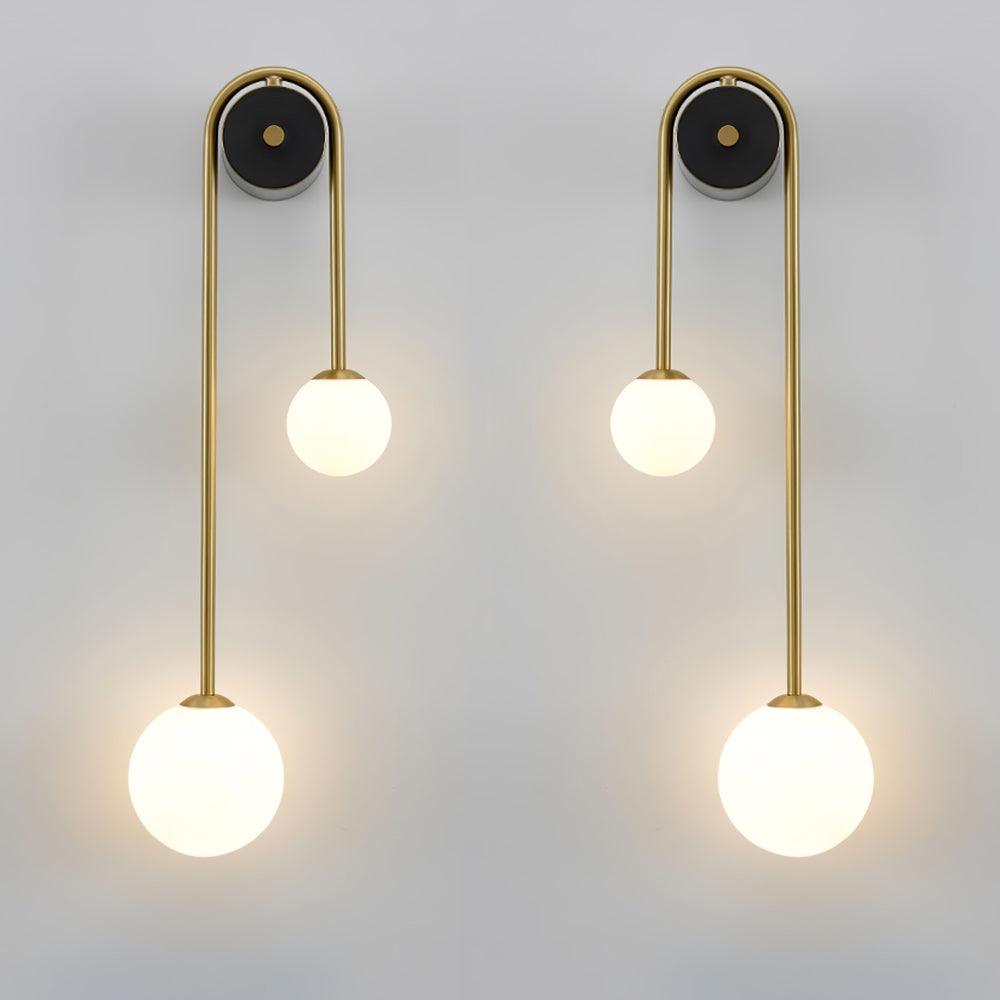 Brass Arc Wall Light - Blowlighting