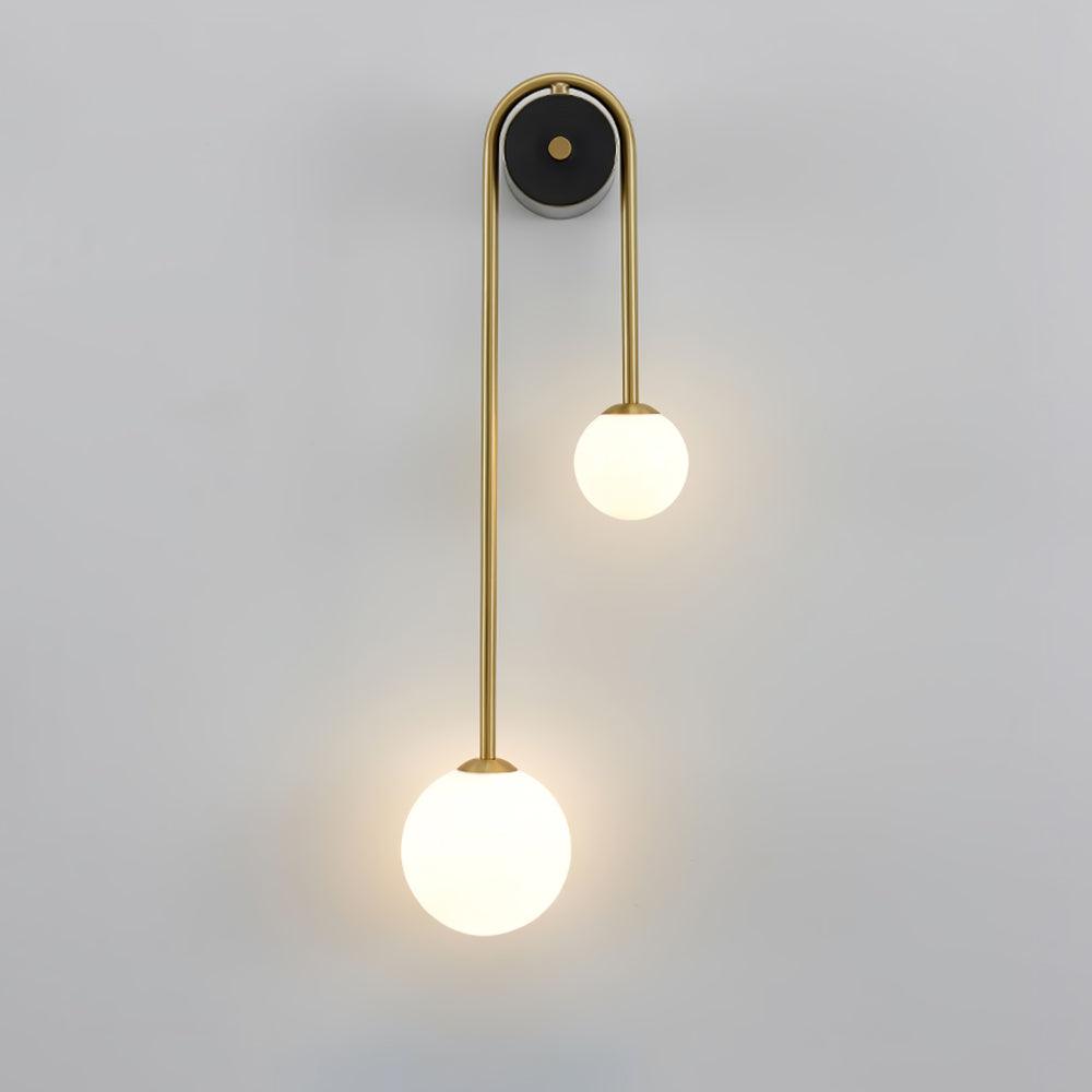 Brass Arc Wall Light - Blowlighting