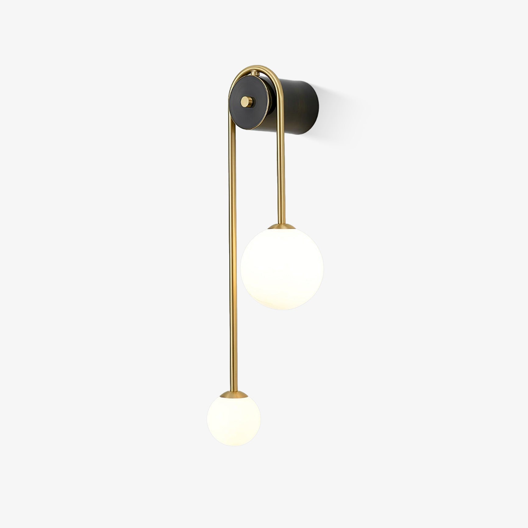Brass Arc Wall Light - Blowlighting