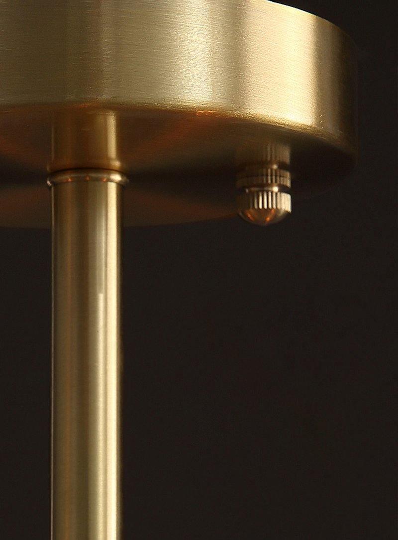 Vintage Antique Brass Chandelier - Blowlighting
