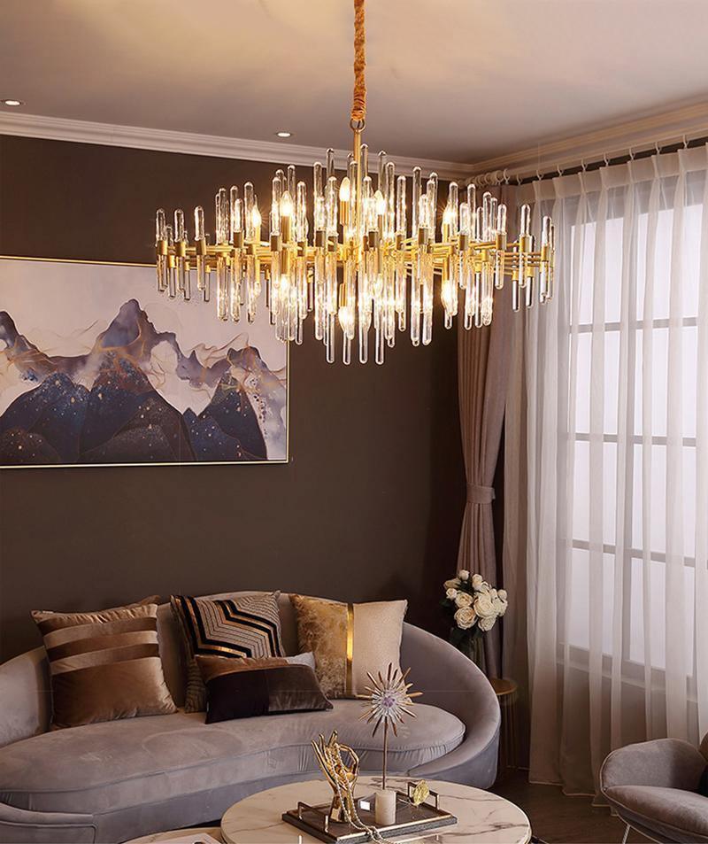 Vintage Antique Brass Chandelier - Blowlighting