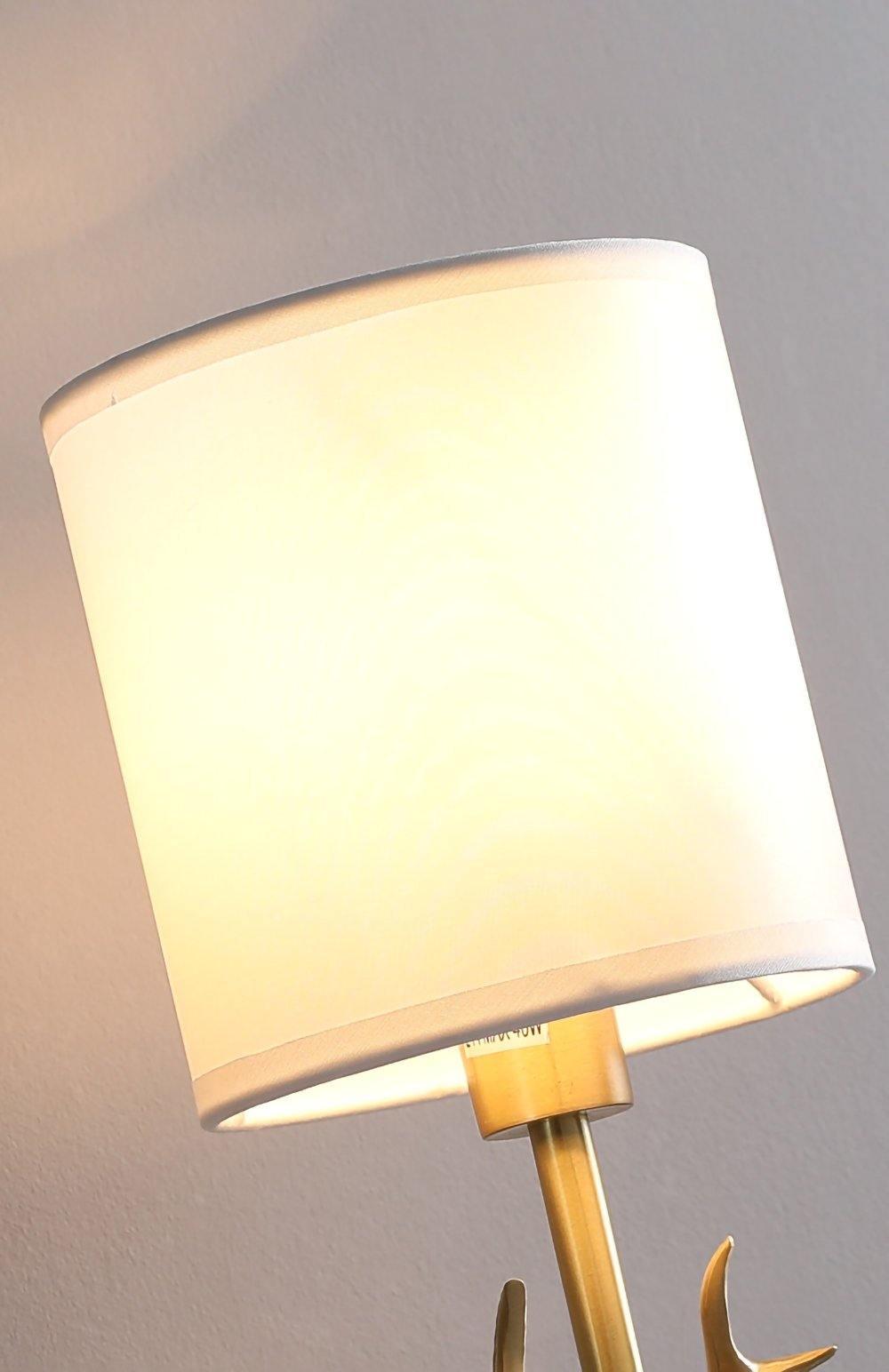 Brass Deer Head Wall Light - Blowlighting