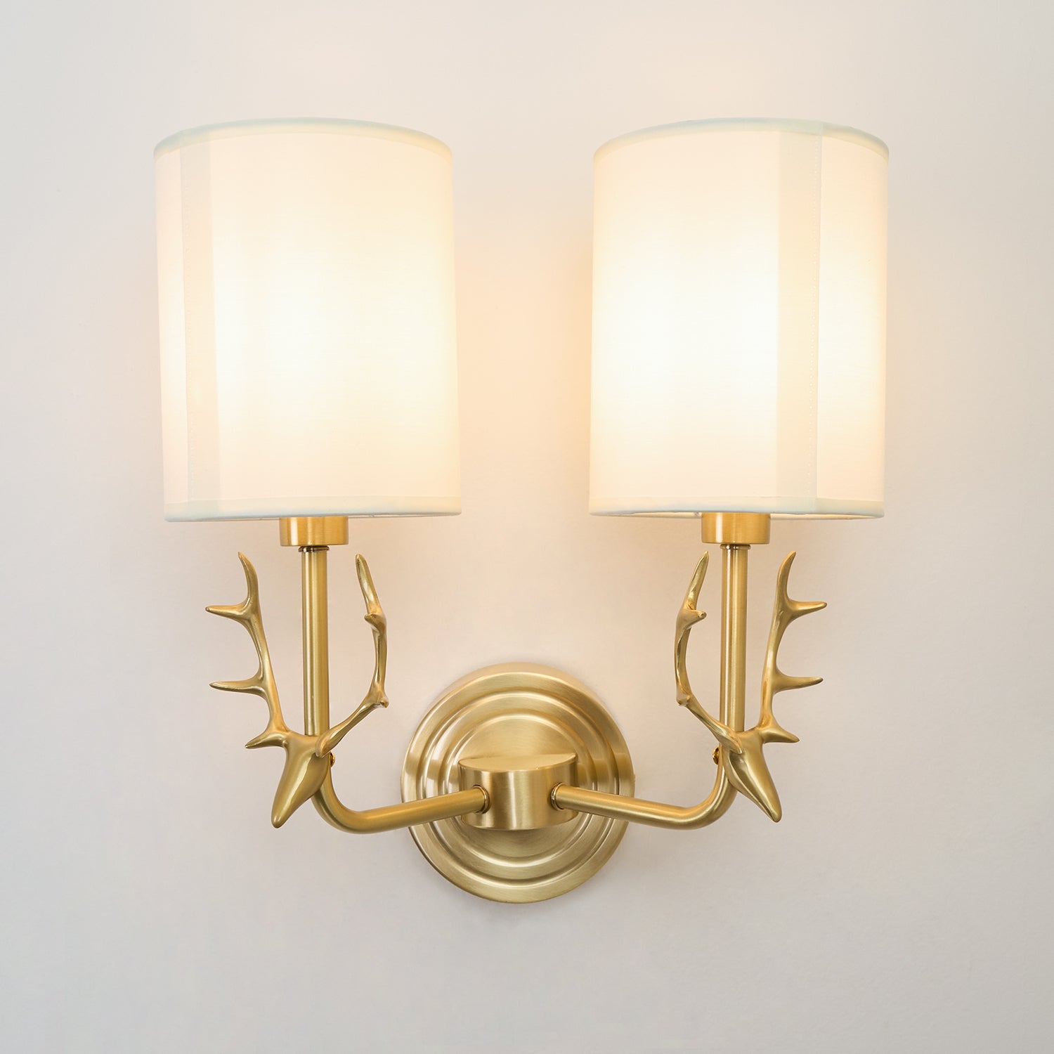 Brass Deer Head Wall Light - Blowlighting