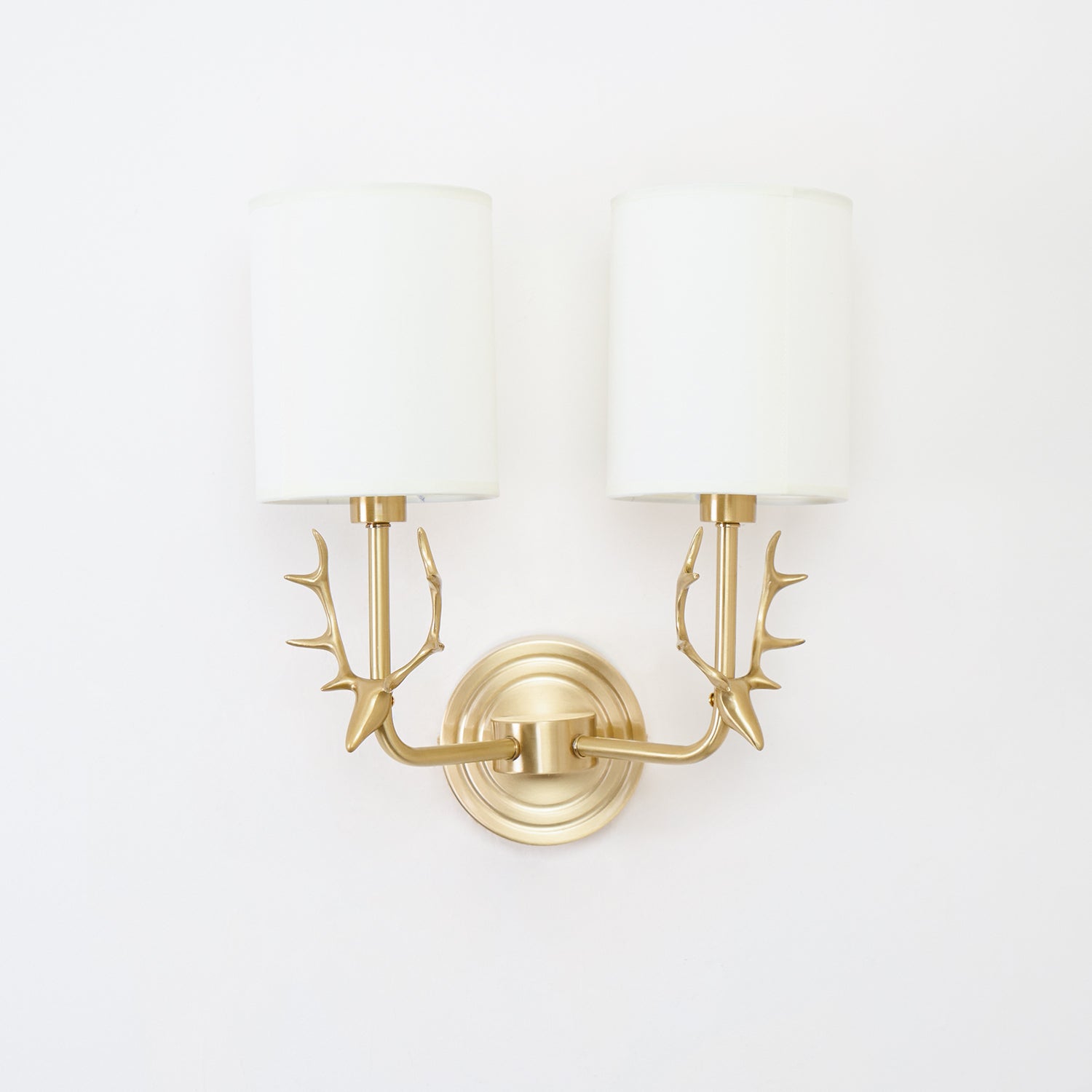 Brass Deer Head Wall Light - Blowlighting