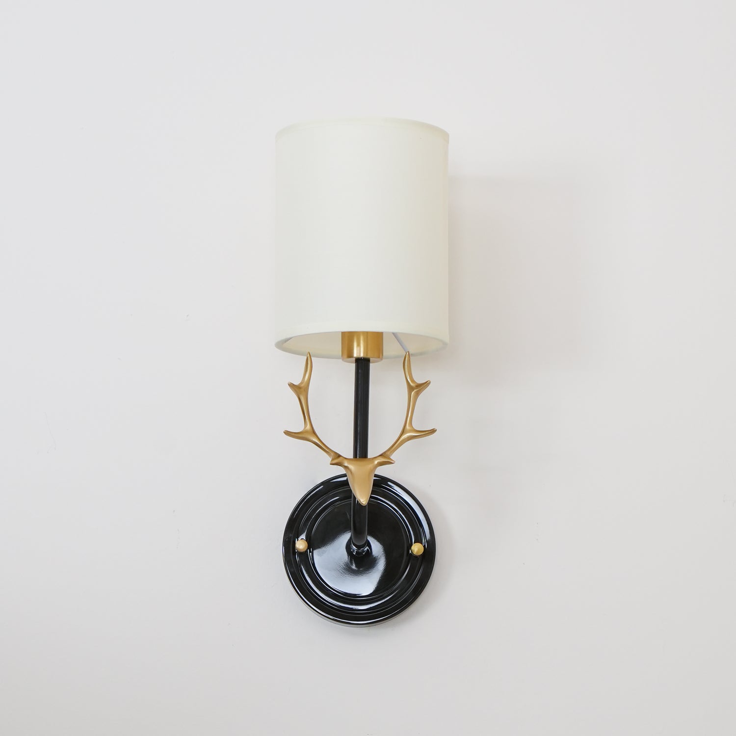 Brass Deer Head Wall Light - Blowlighting
