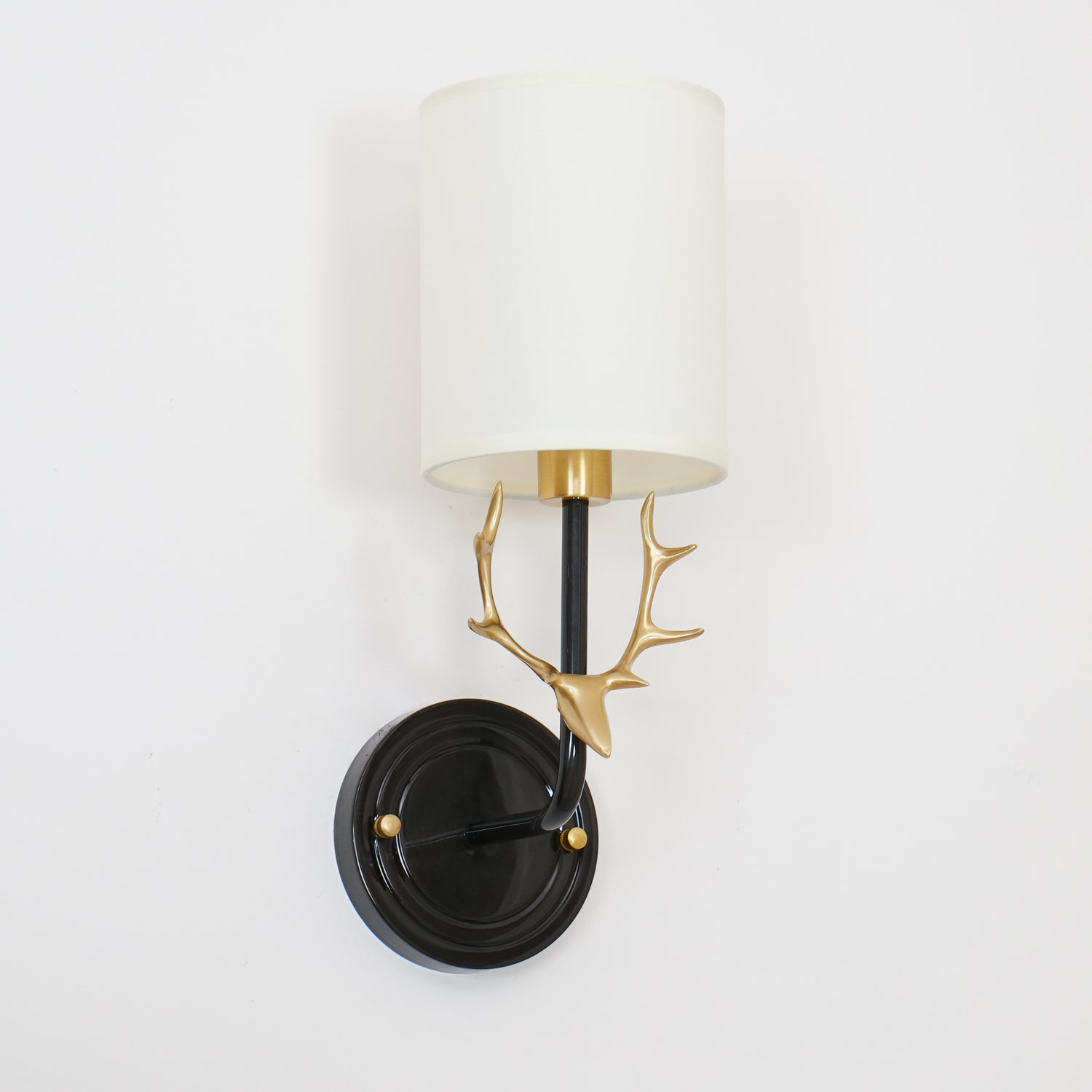 Brass Deer Head Wall Light - Blowlighting
