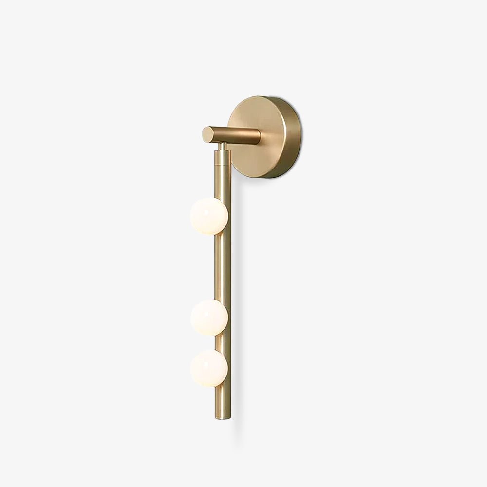 Brass Glass Tube Wall Lamp - Blowlighting