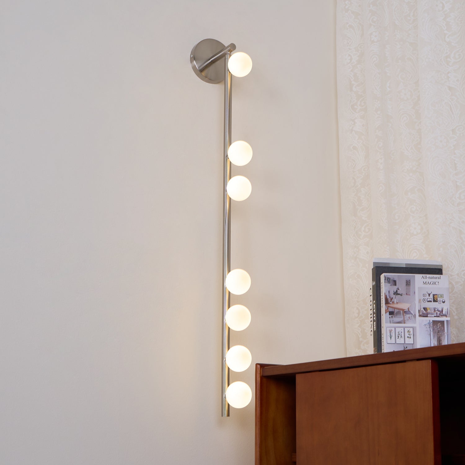 Brass Glass Tube Wall Lamp - Blowlighting